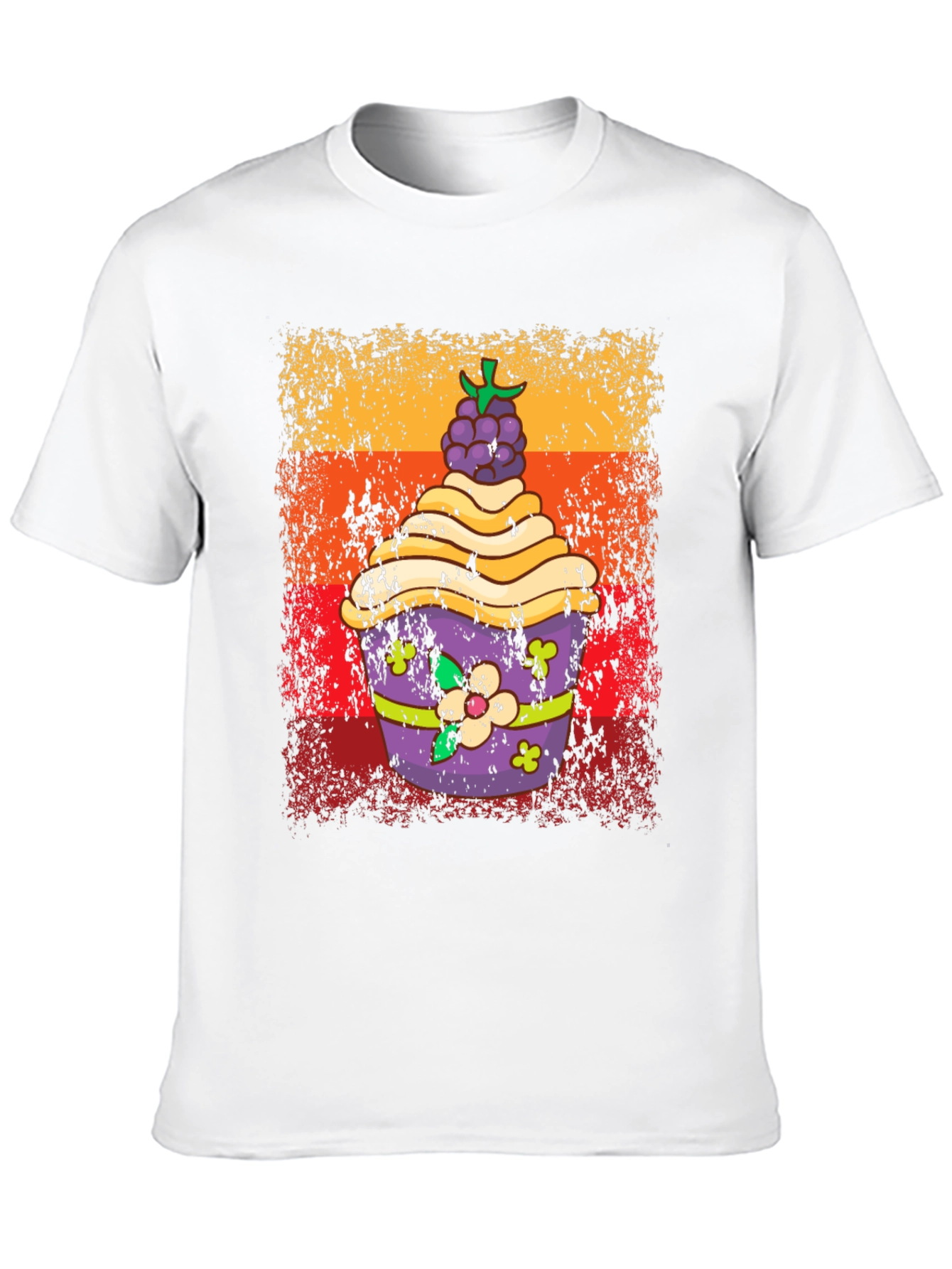Retro Cupcake Graphic Tee