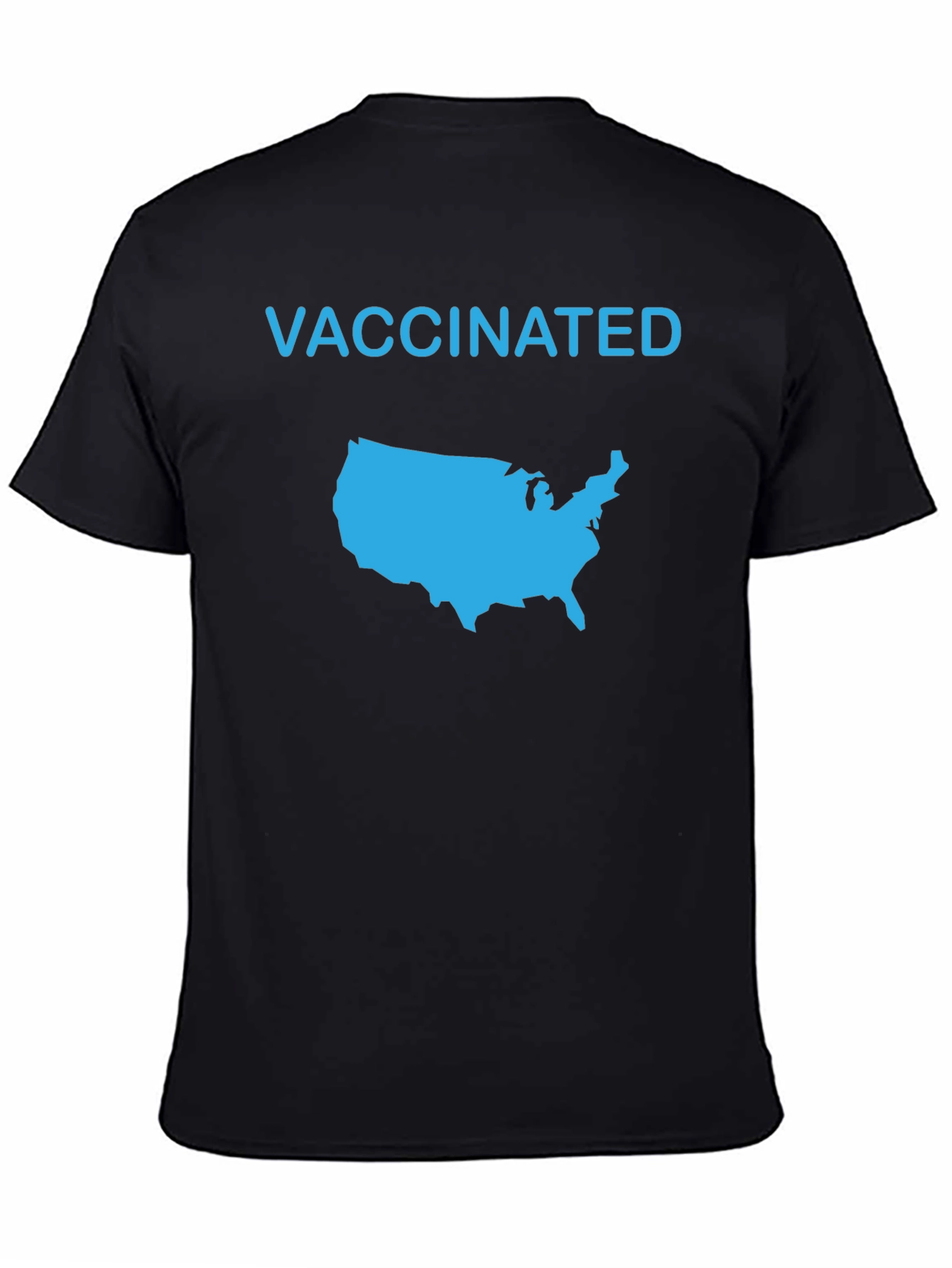 Vaccinated USA Map T-Shirt