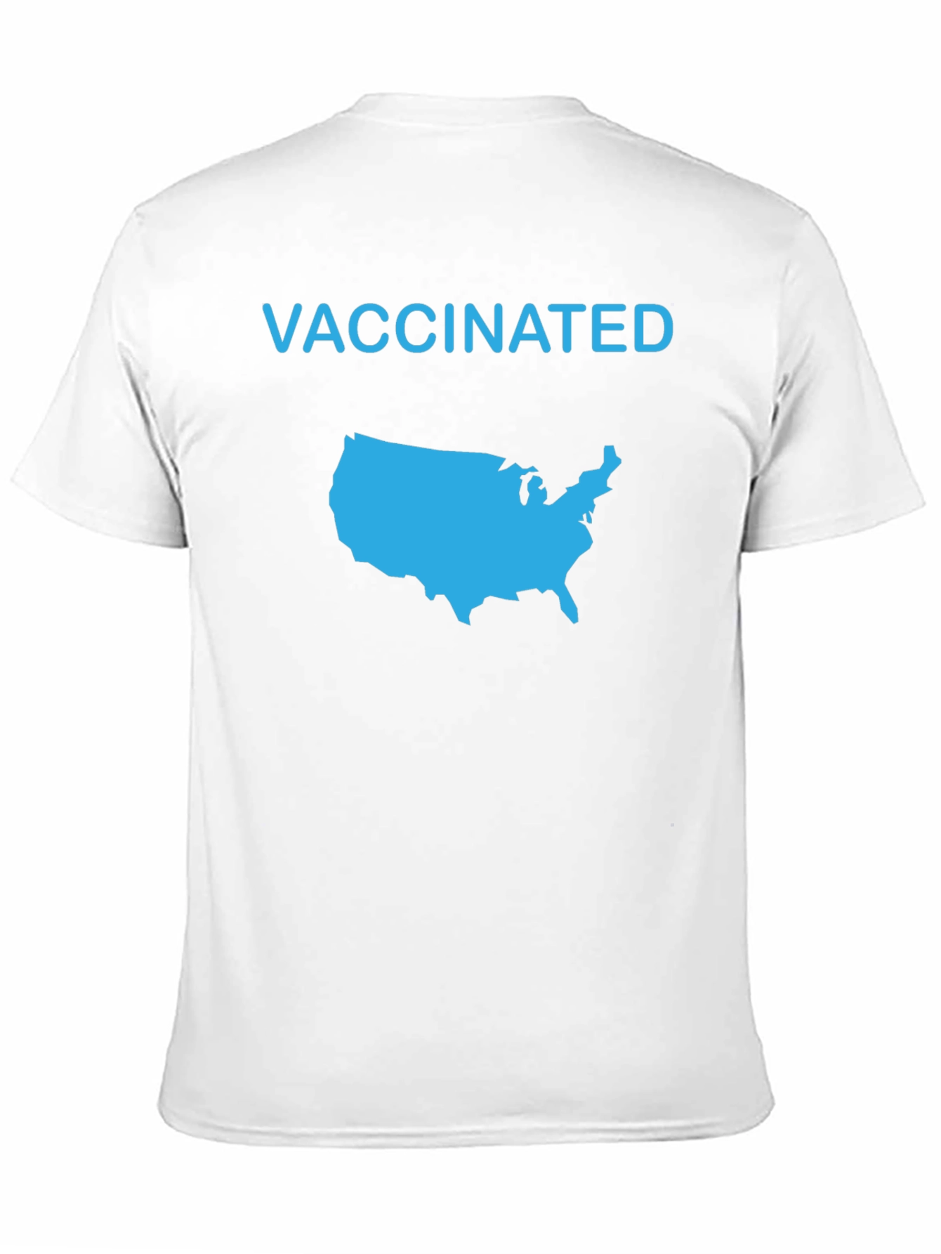 Vaccinated USA Map T-Shirt