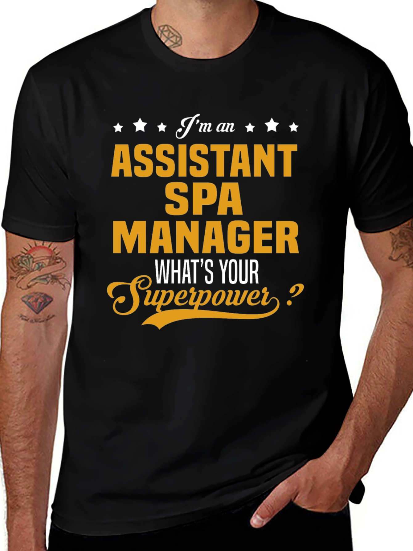 Assistant Spa Manager Superpower T-Shirt