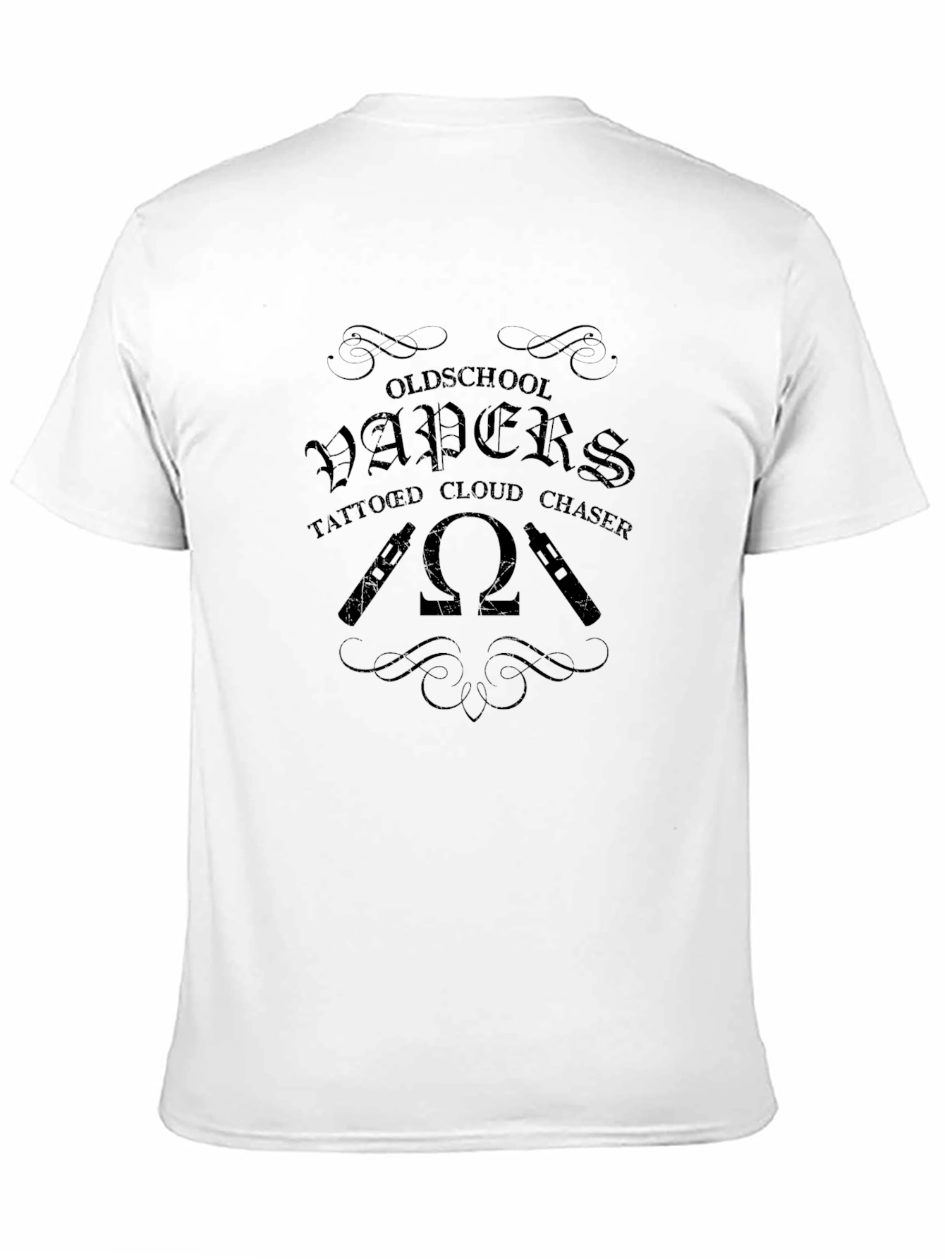 Oldschool Vapers T-Shirt - Tattooed Cloud Chaser Tee