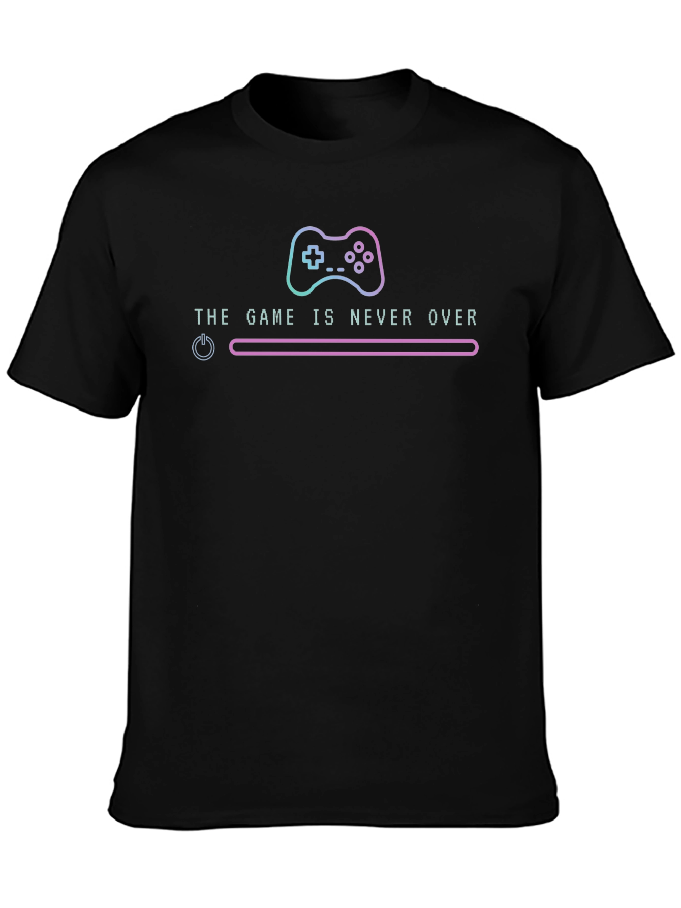 Game Never Over T-Shirt - Gamer Style