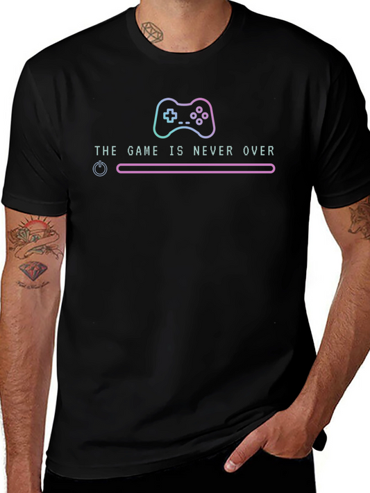 Game Never Over T-Shirt - Gamer Style