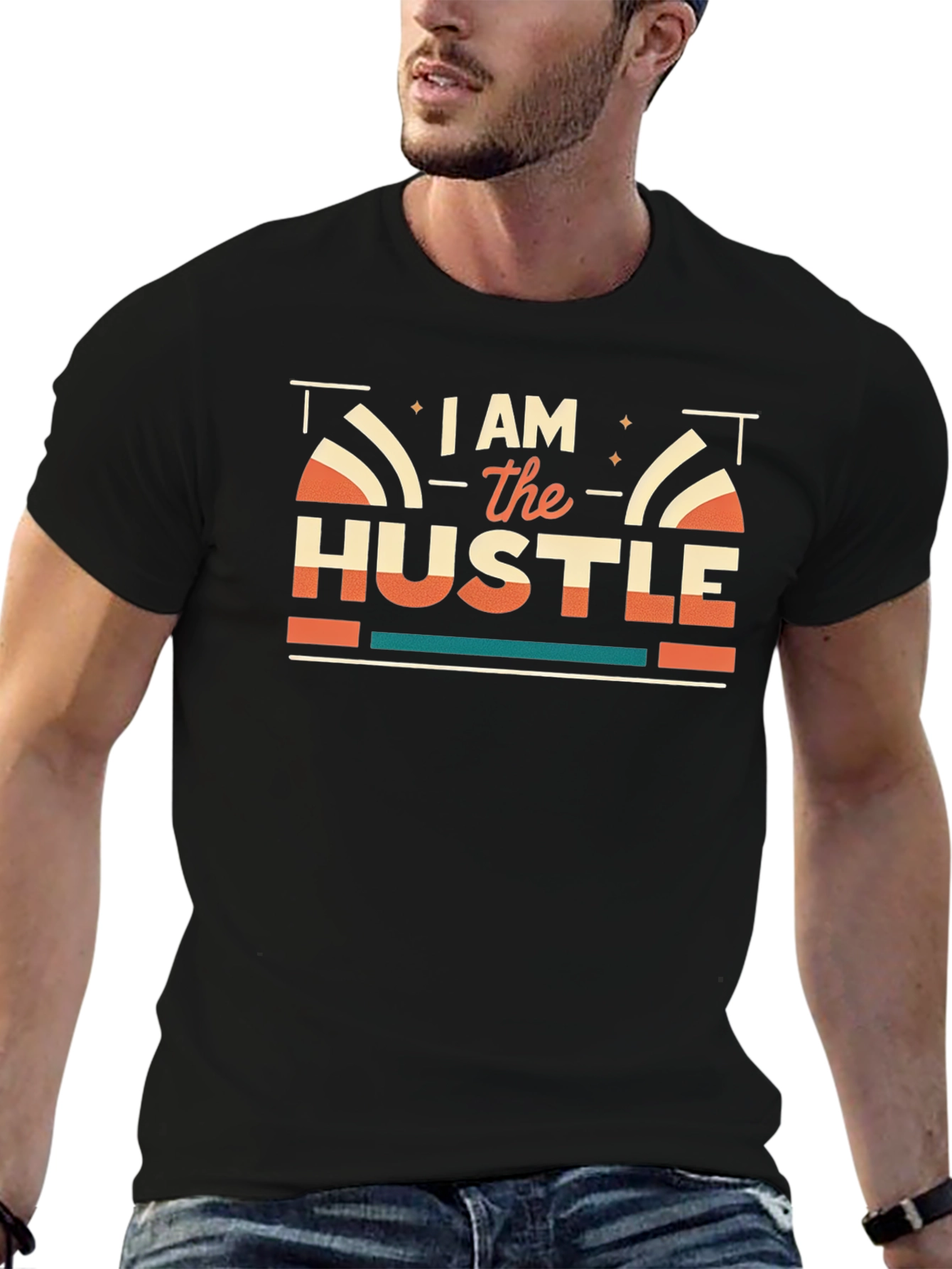 I AM the HUSTLE Graphic T-Shirt