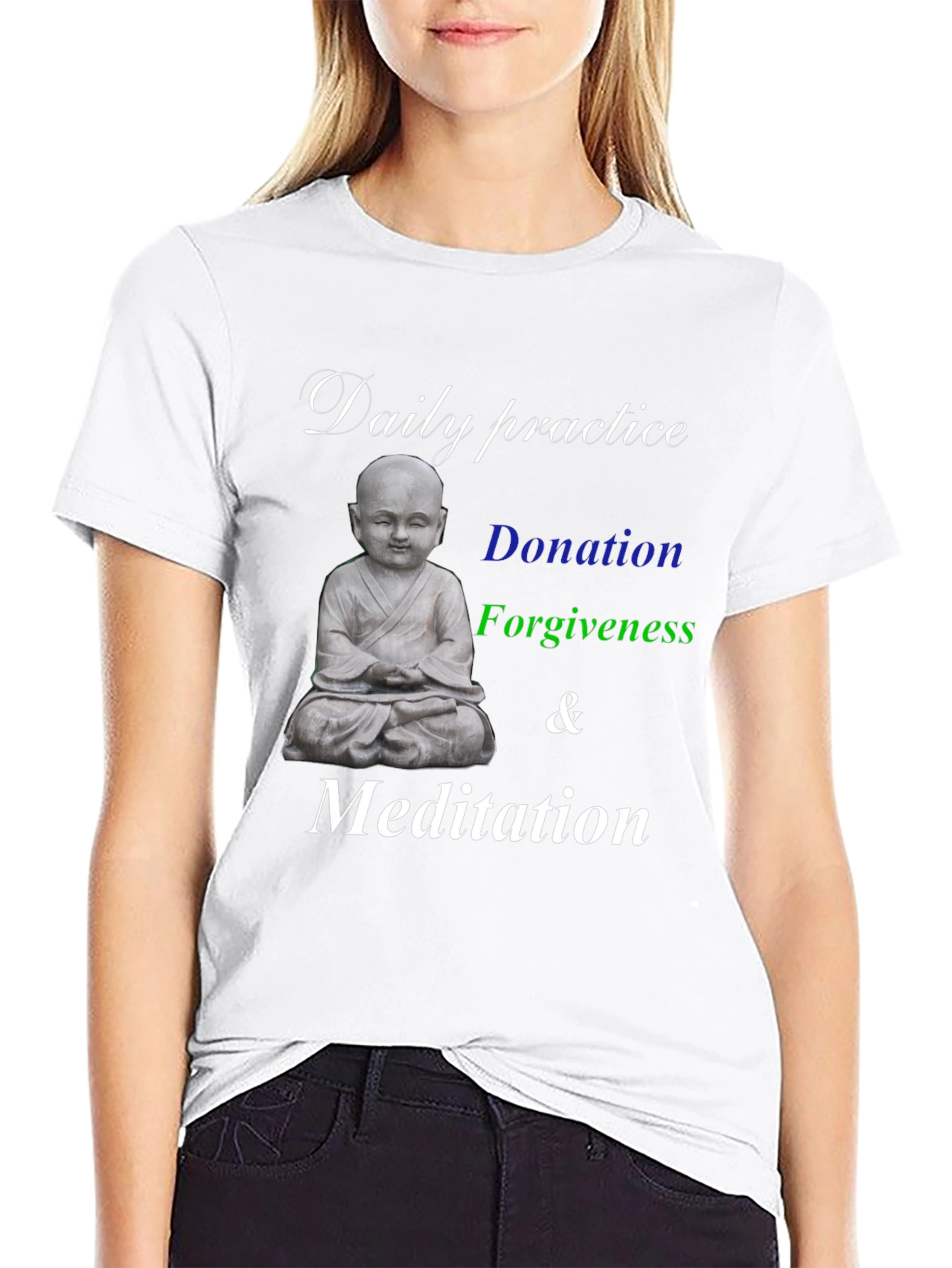 Daily Practice Meditation T-Shirt