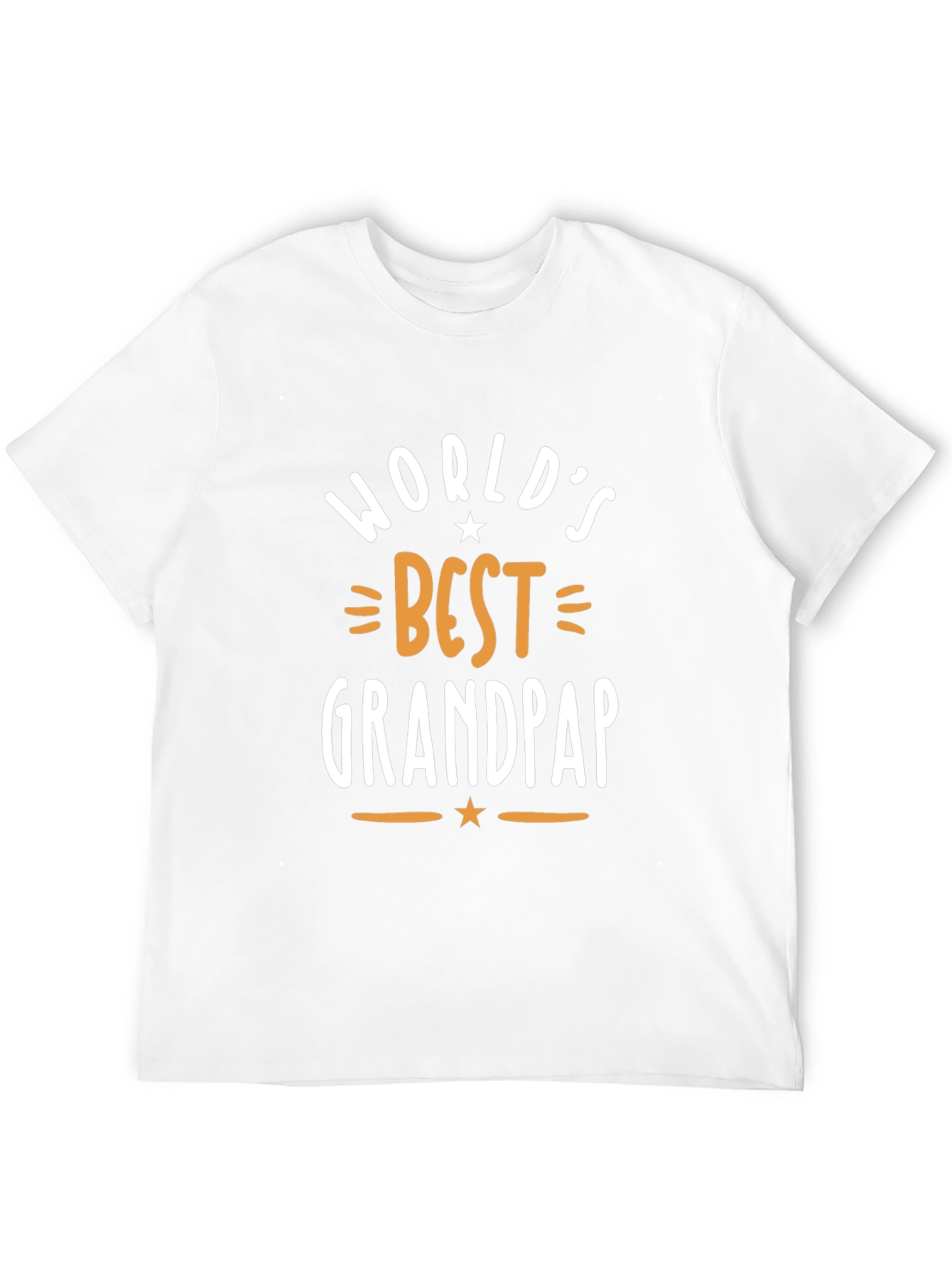 Worlds Best Grandpap Black T-Shirt