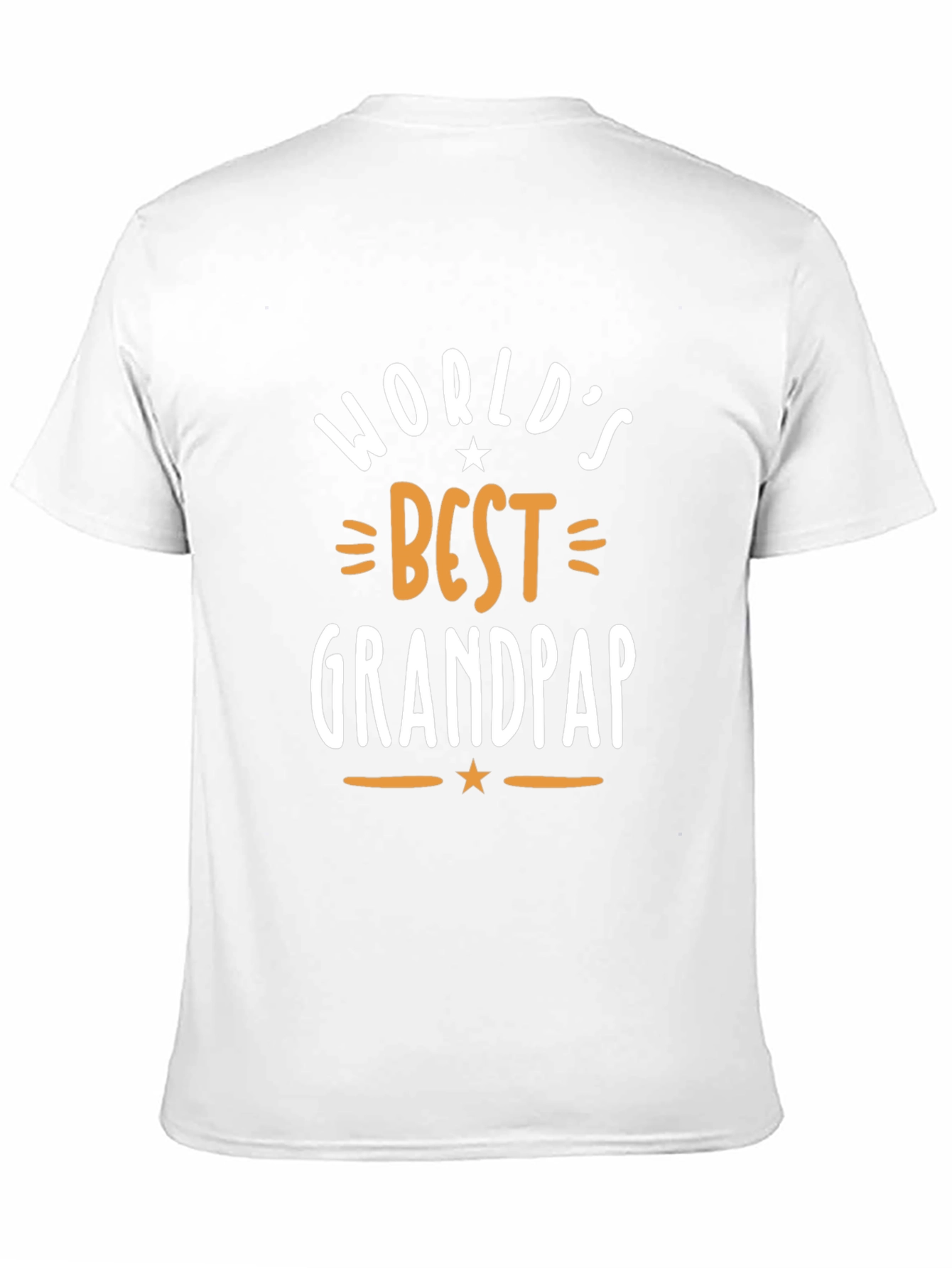 Worlds Best Grandpap Black T-Shirt