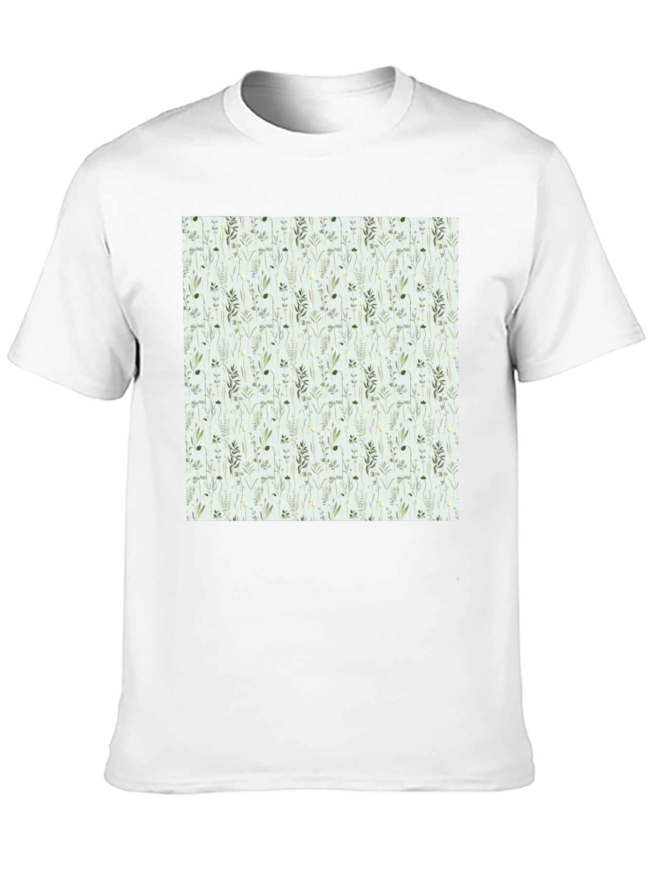 Floral Pattern Tee - Nature Inspired Design