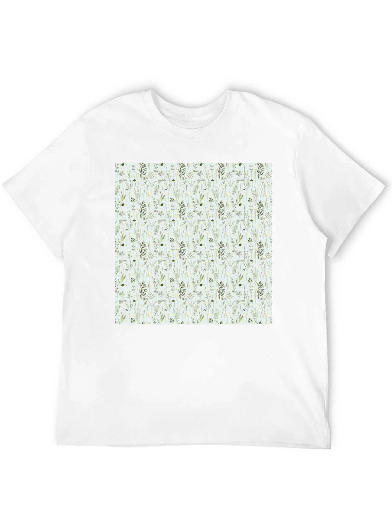 Floral Pattern Tee - Nature Inspired Design