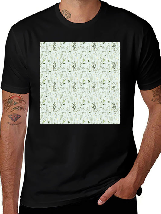 Floral Pattern Tee - Nature Inspired Design