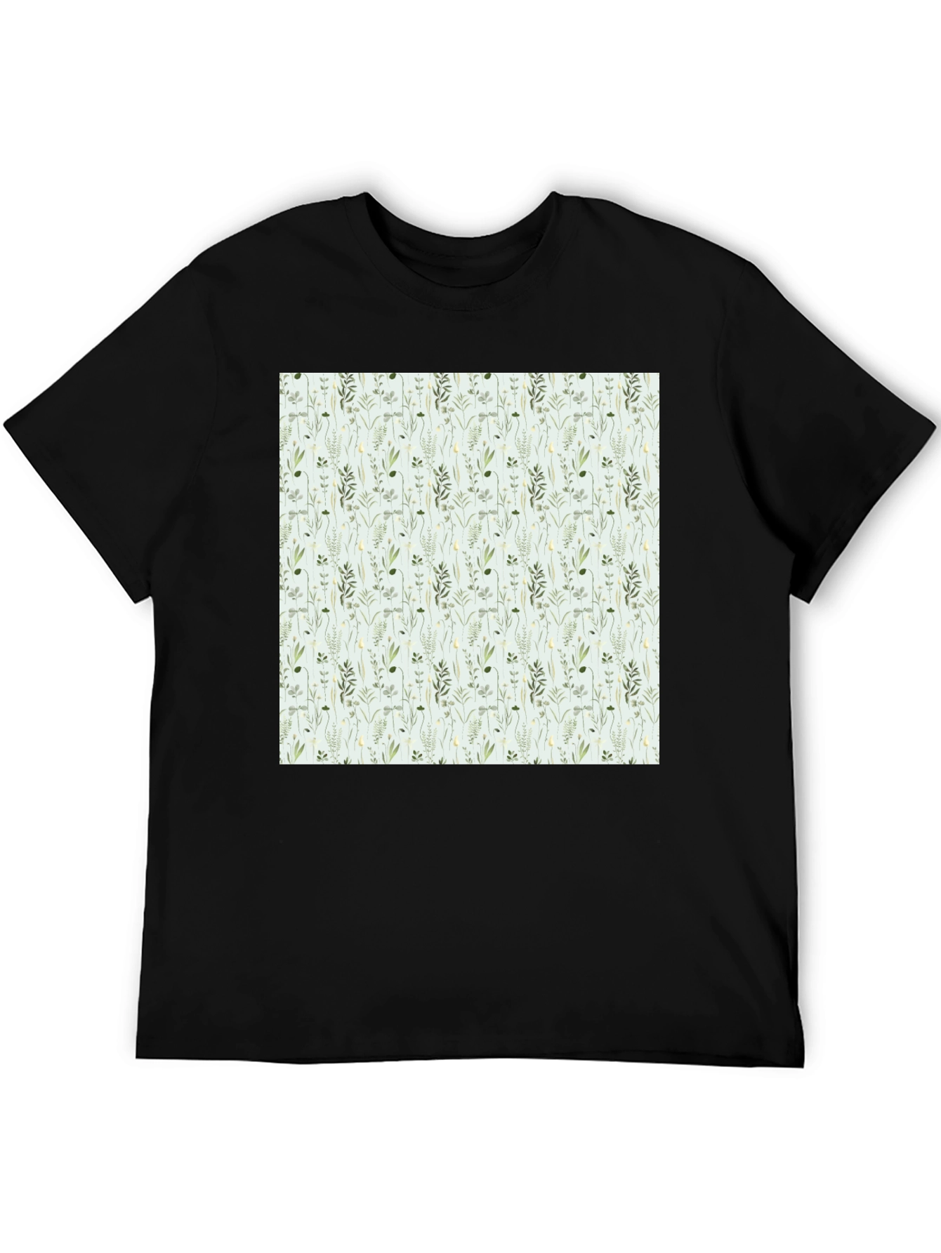 Floral Pattern Tee - Nature Inspired Design
