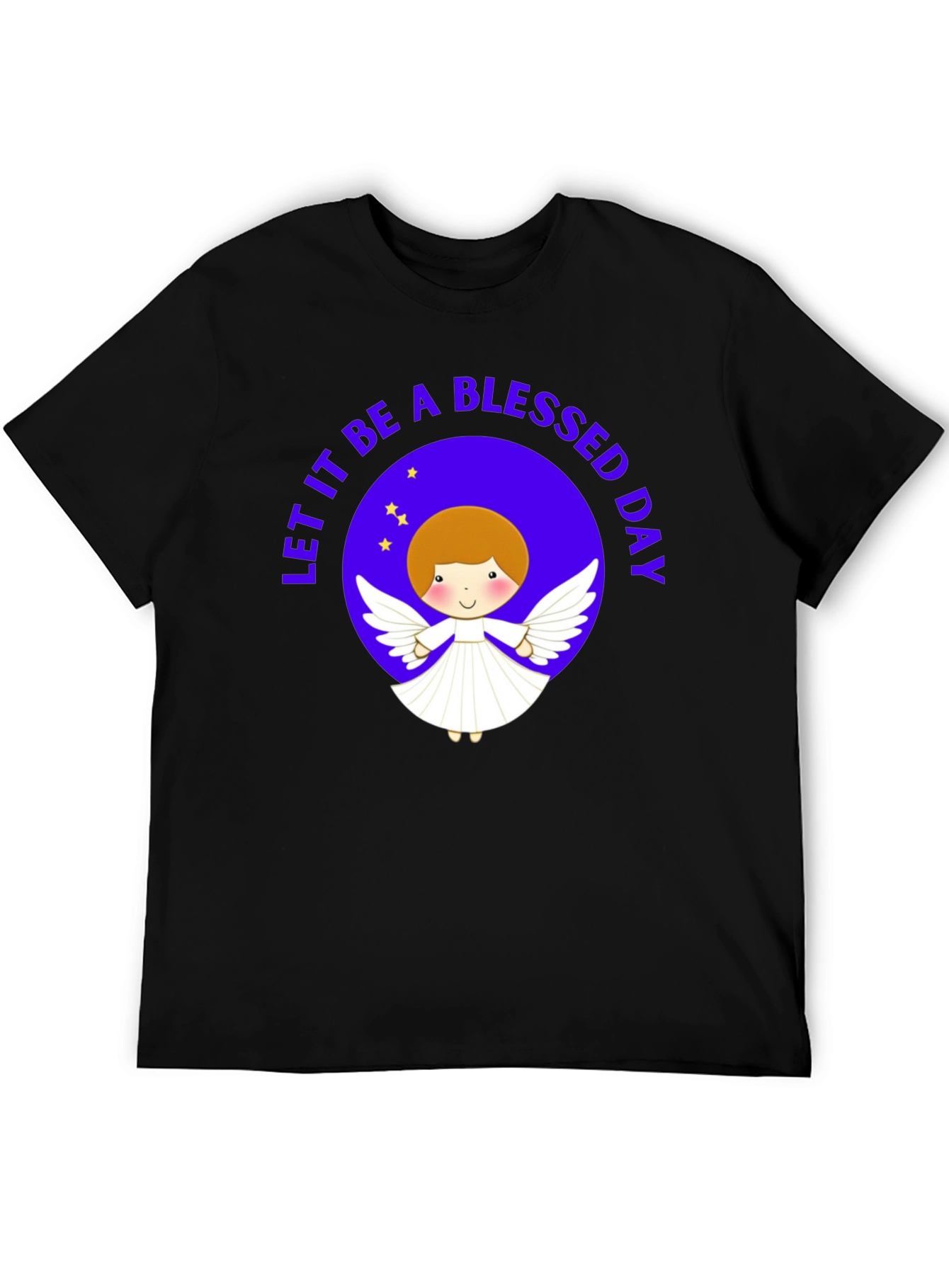 Blessed Day Angel Graphic T-Shirt