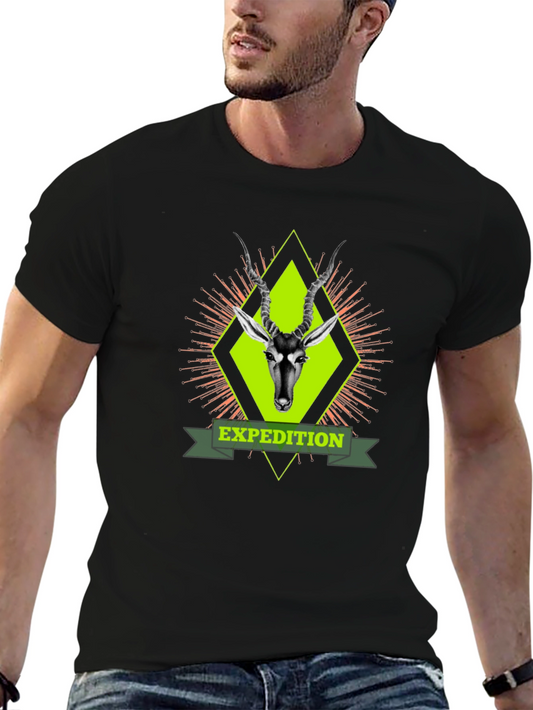 Expedition Antelope Graphic T-Shirt - Black