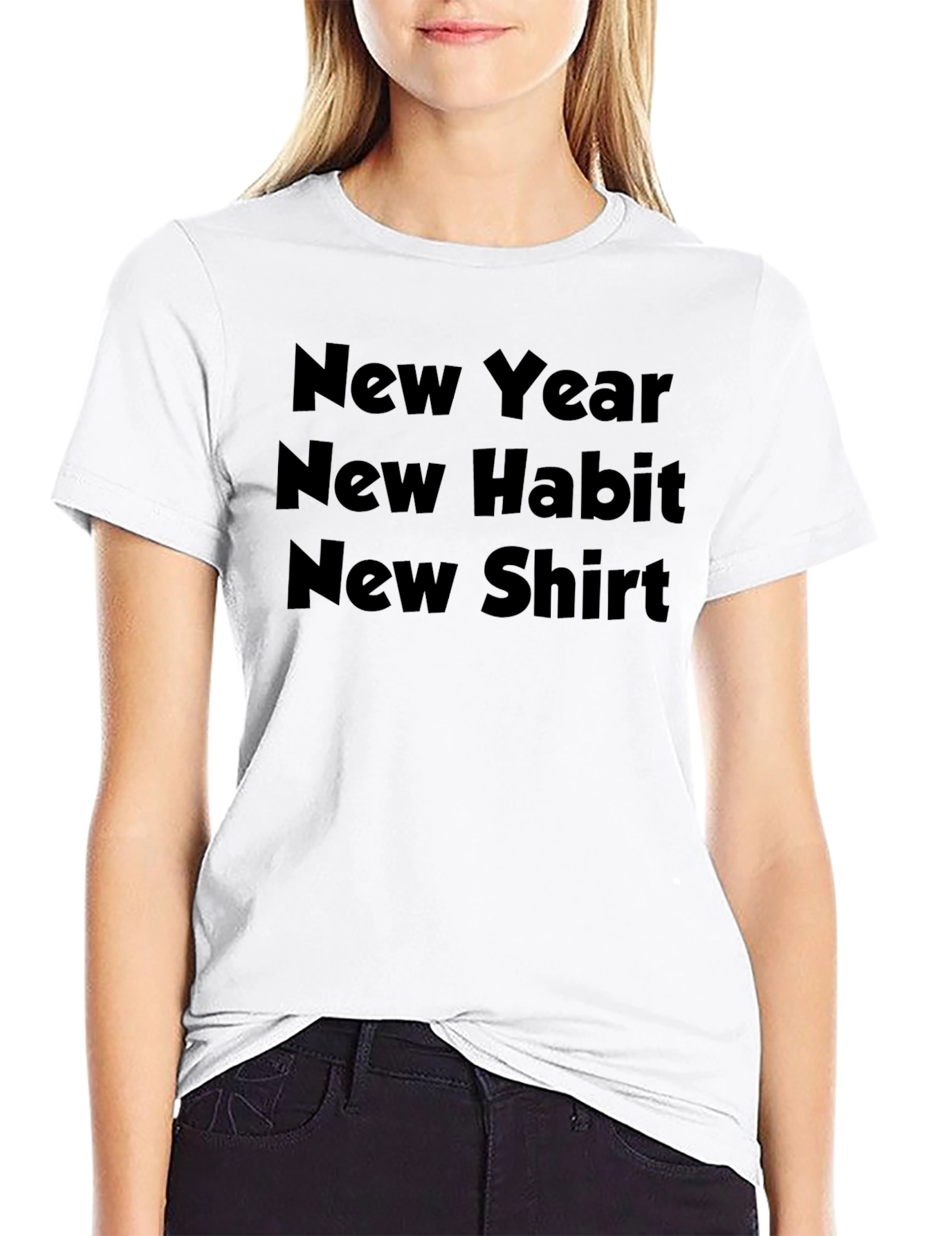 New Year New Habit New Shirt Graphic Tee