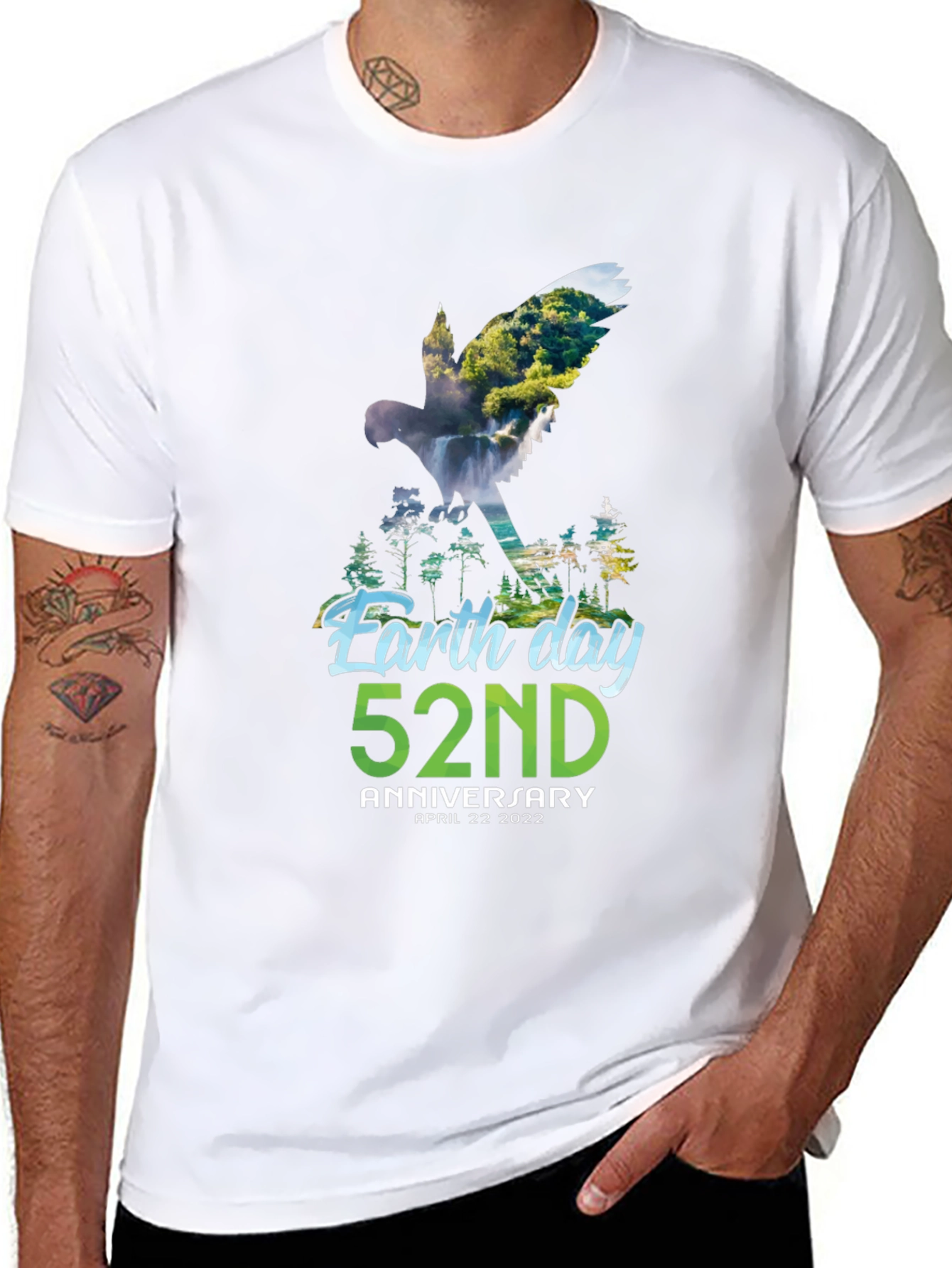 Earth Day 52nd Anniversary Graphic T-Shirt