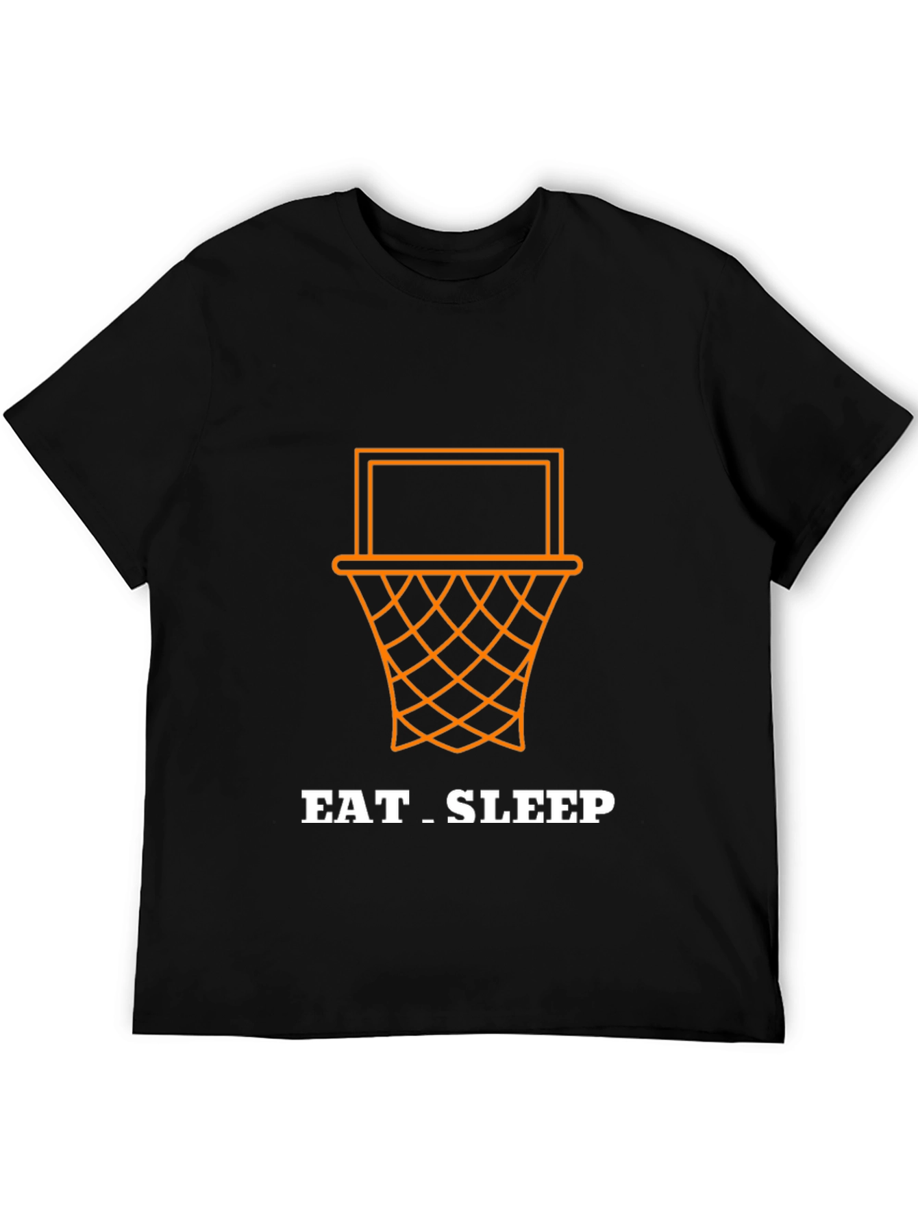 Eat Sleep Basketball T-Shirt - Black