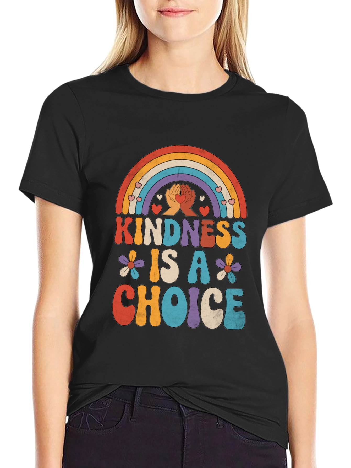 Kindness Is A Choice Graphic T-Shirt