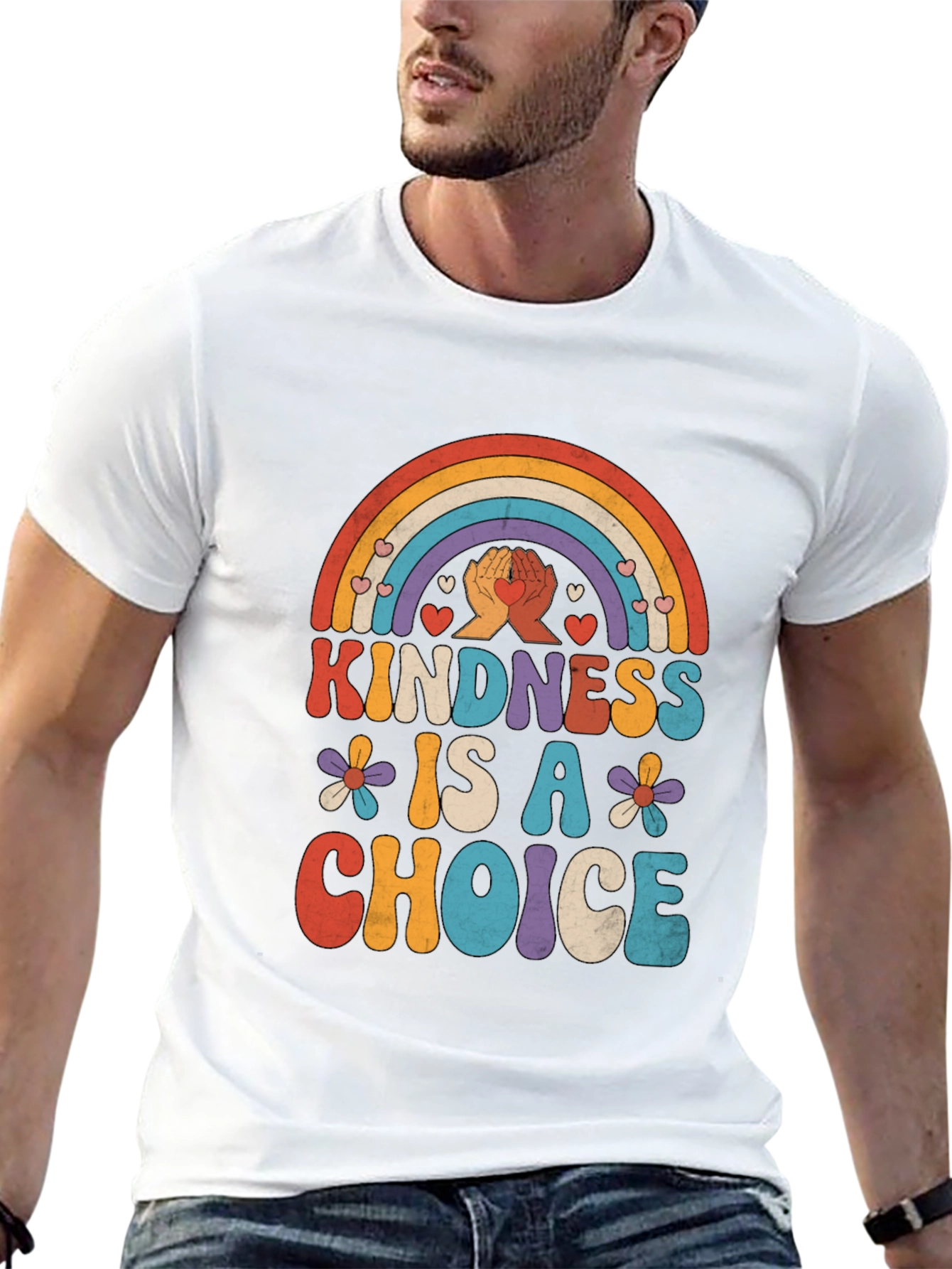 Kindness Is A Choice Graphic T-Shirt