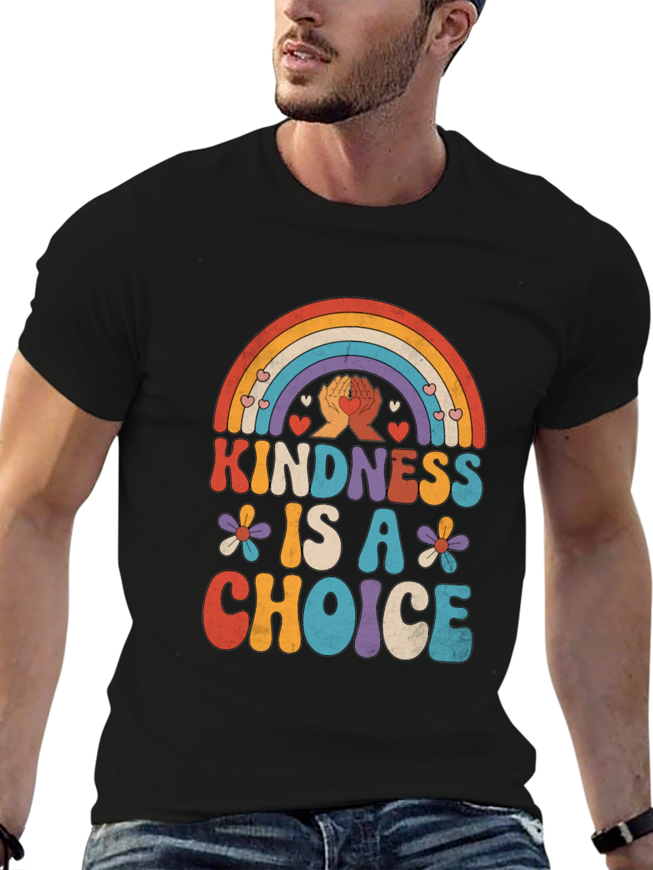 Kindness Is A Choice Graphic T-Shirt