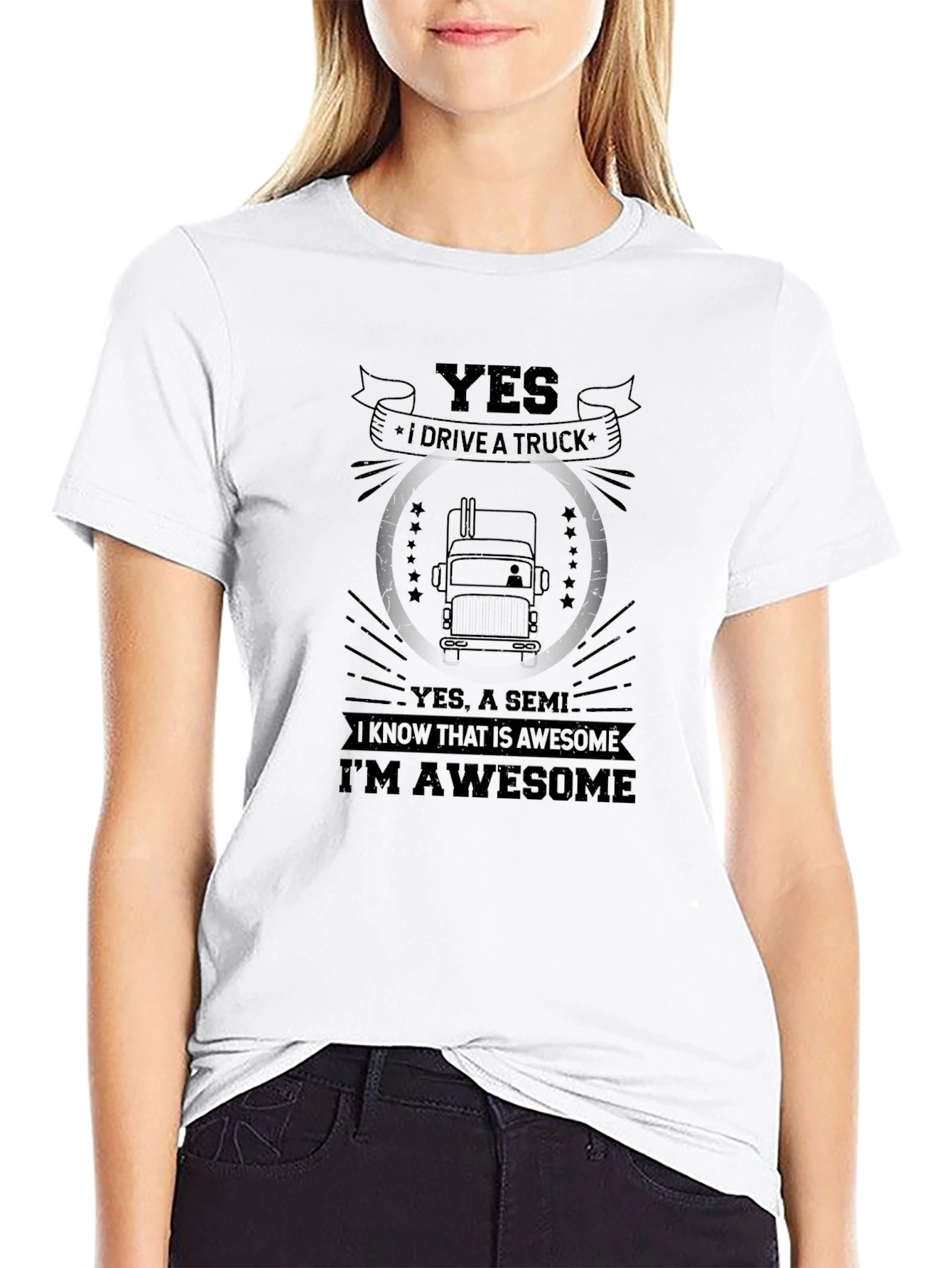 Awesome Truck Driver T-Shirt