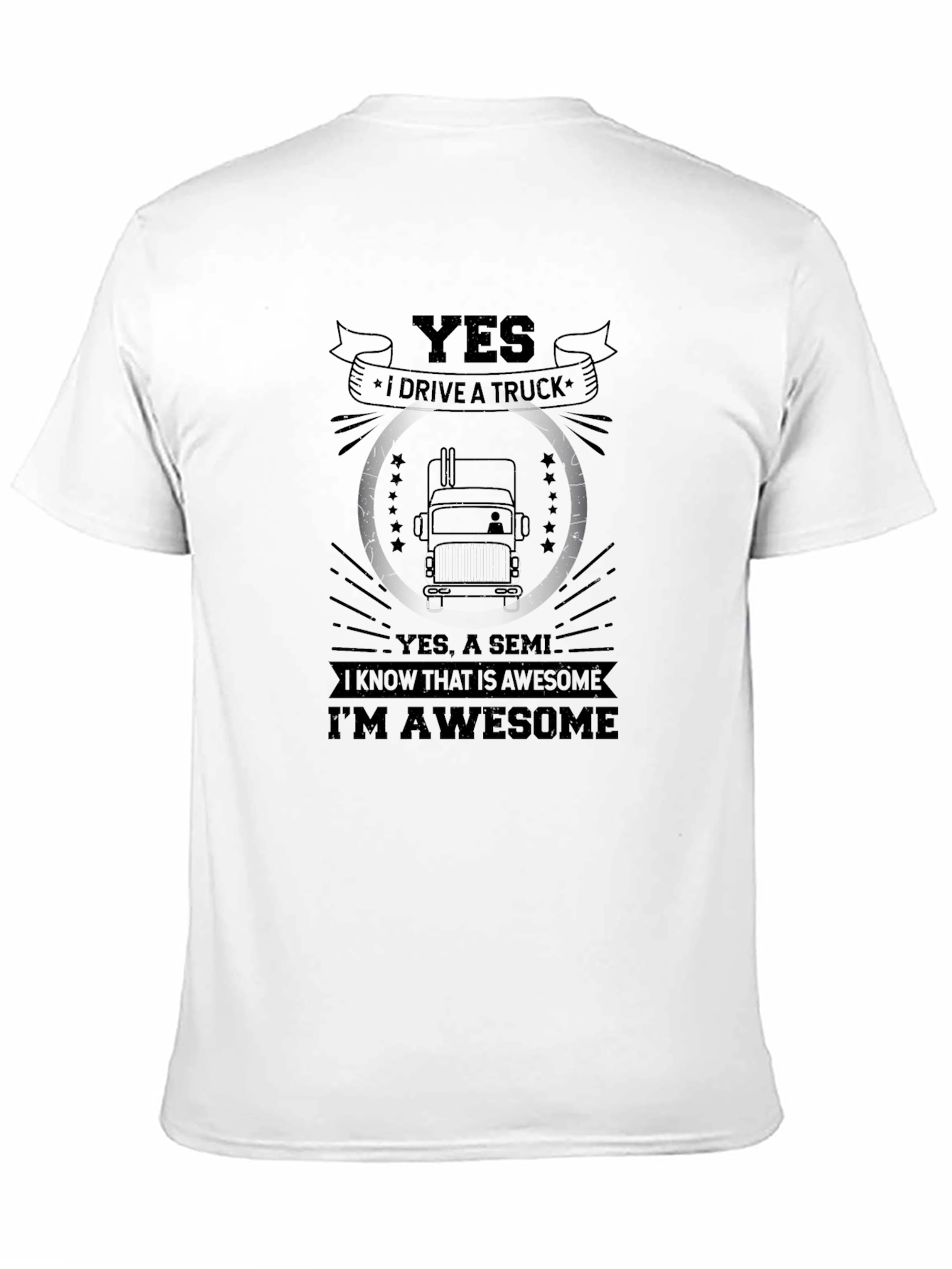 Awesome Truck Driver T-Shirt