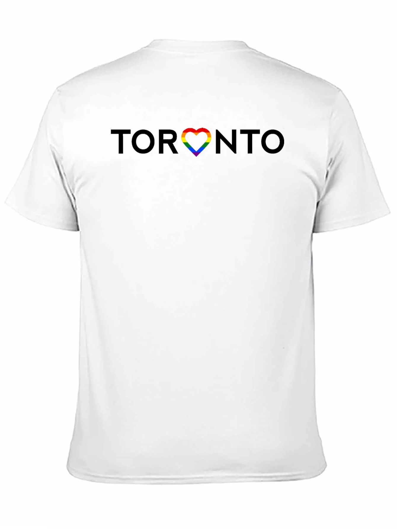 Toronto Pride Heart T-Shirt - Black