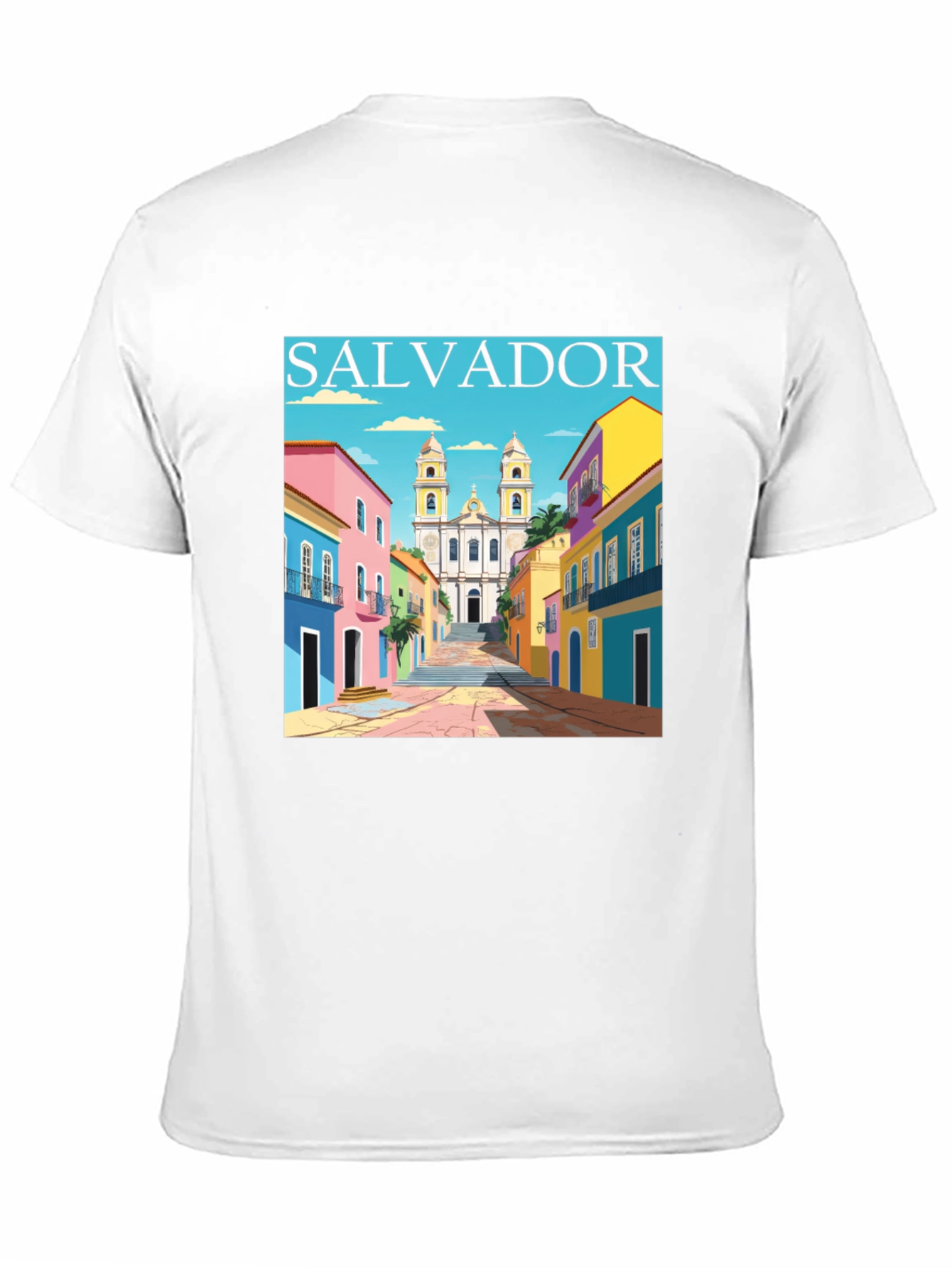 Salvador Brazil Graphic Tee - Black