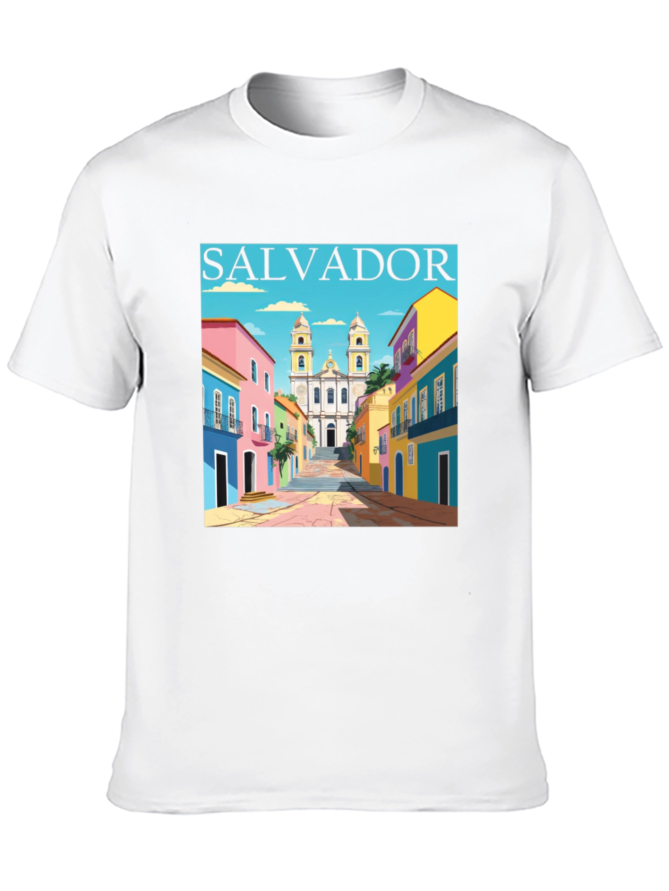 Salvador Brazil Graphic Tee - Black
