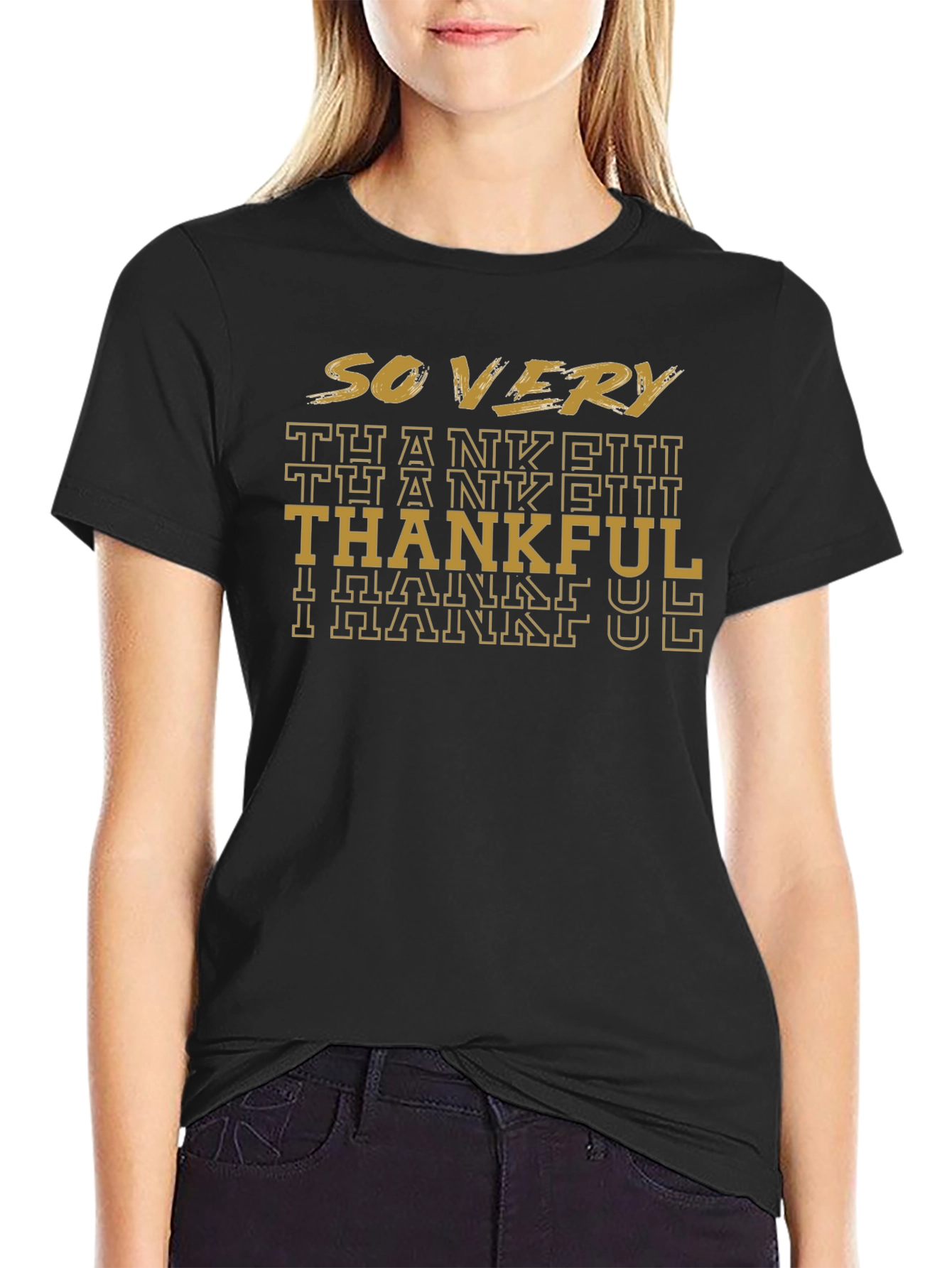 So Very Thankful Graphic T-Shirt
