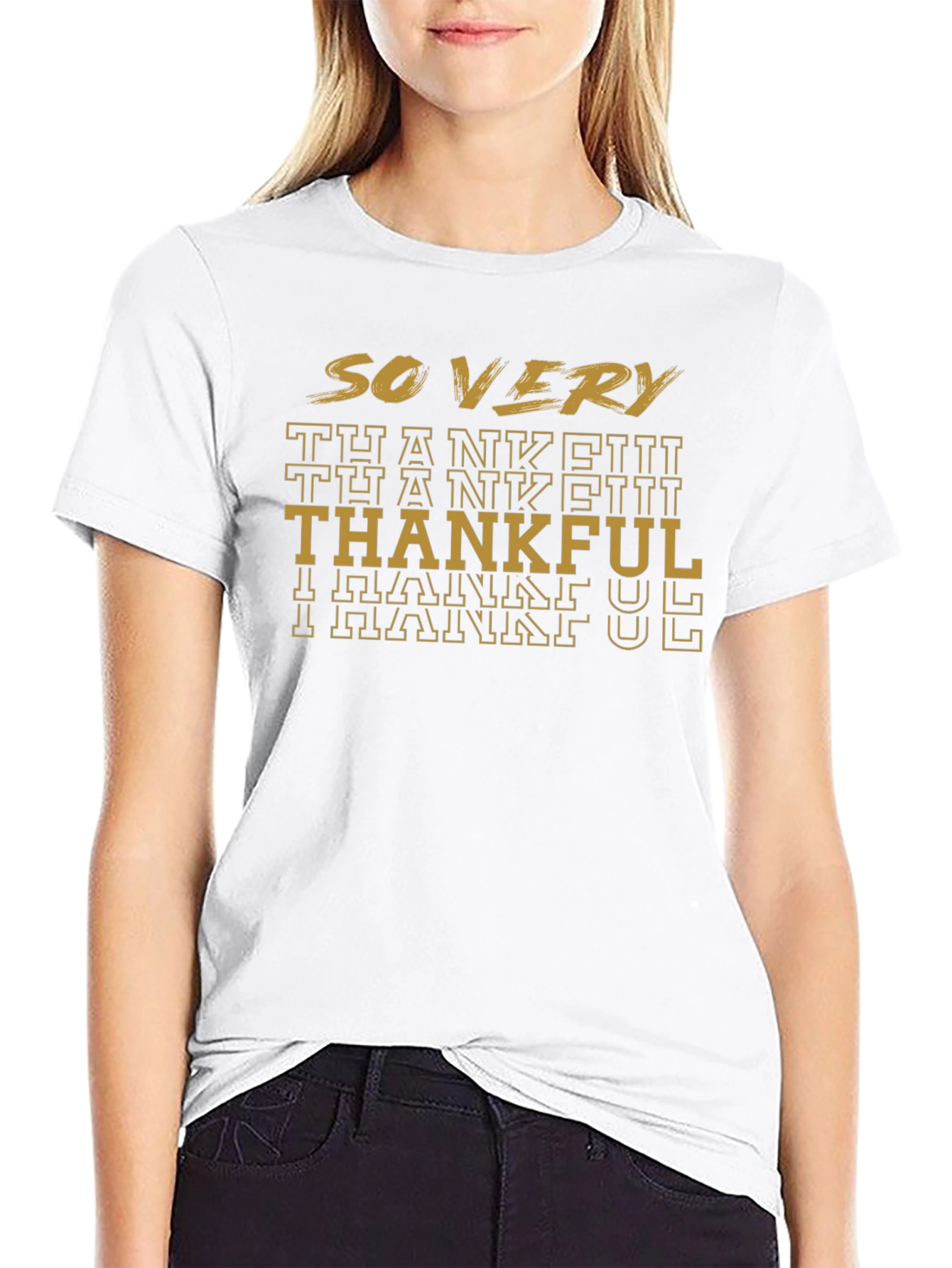 So Very Thankful Graphic T-Shirt