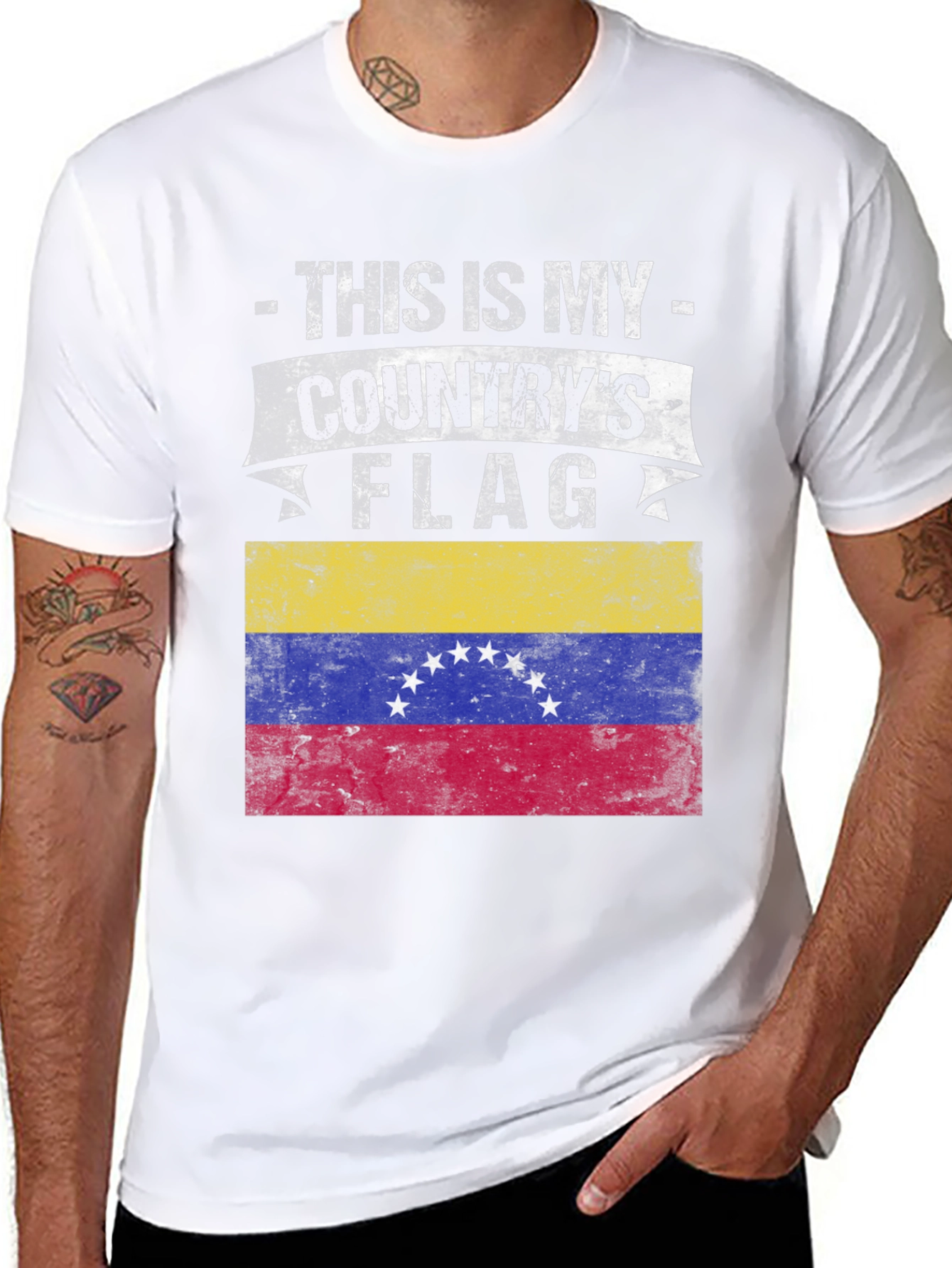 Venezuela Flag T-Shirt - Country Pride Tee