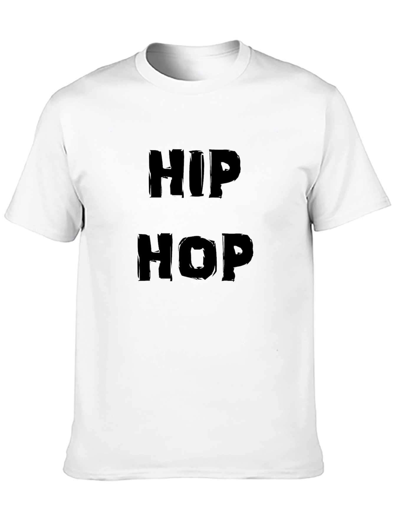 Hip Hop Graphic Black T-Shirt