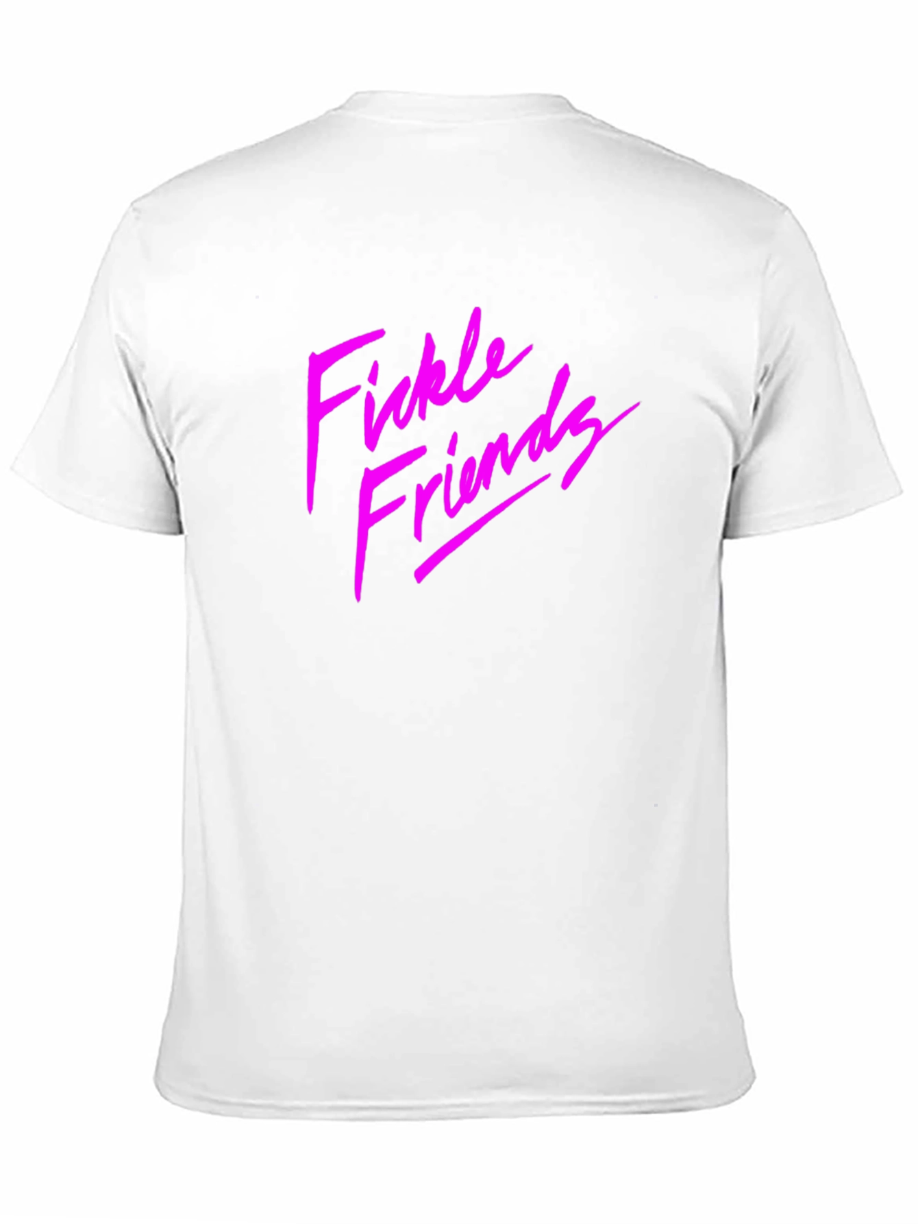 Fickle Friends Graphic Print Black T-Shirt