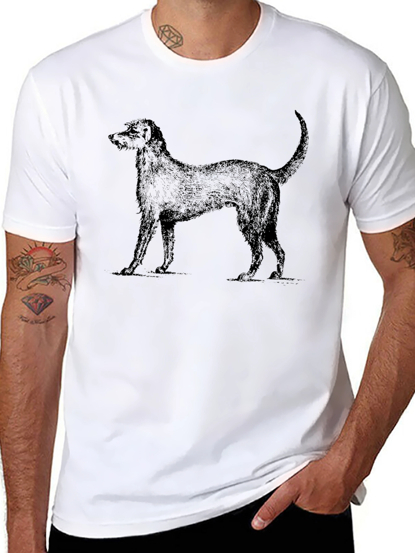 Black Dog Graphic Tee - Unisex