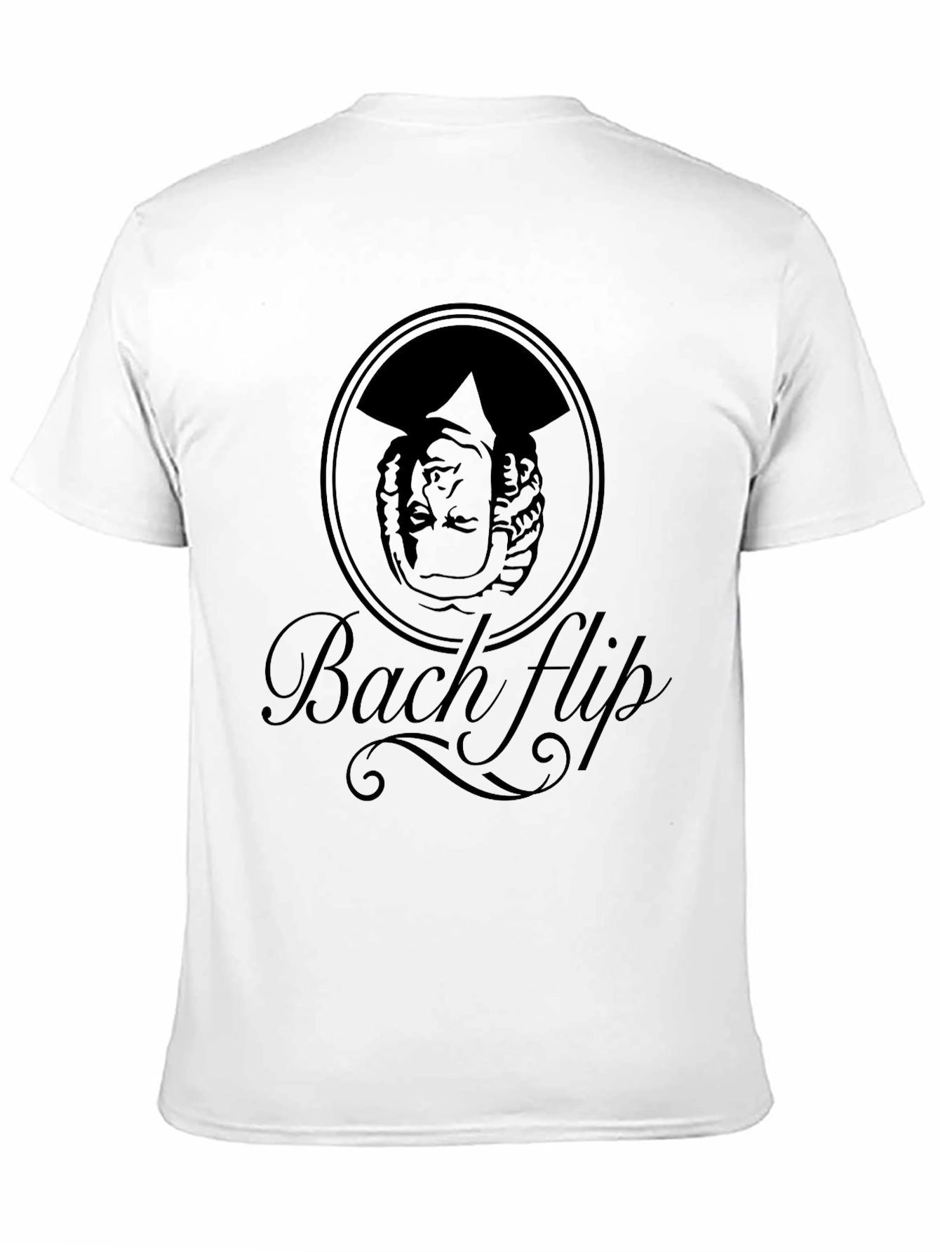 Bach Flip T-Shirt - Black