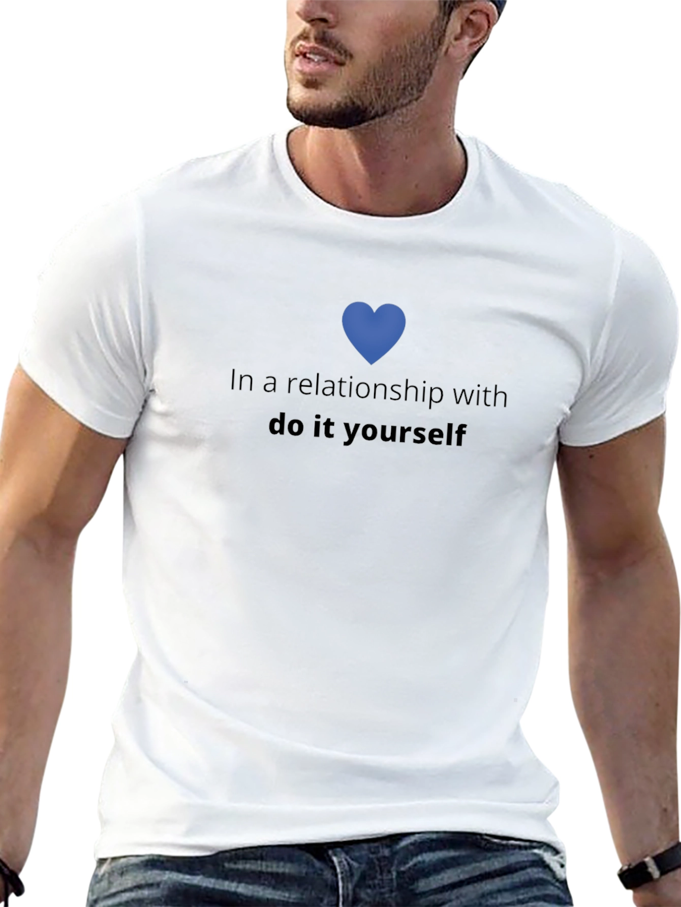 DIY Relationship Black Graphic Tee
