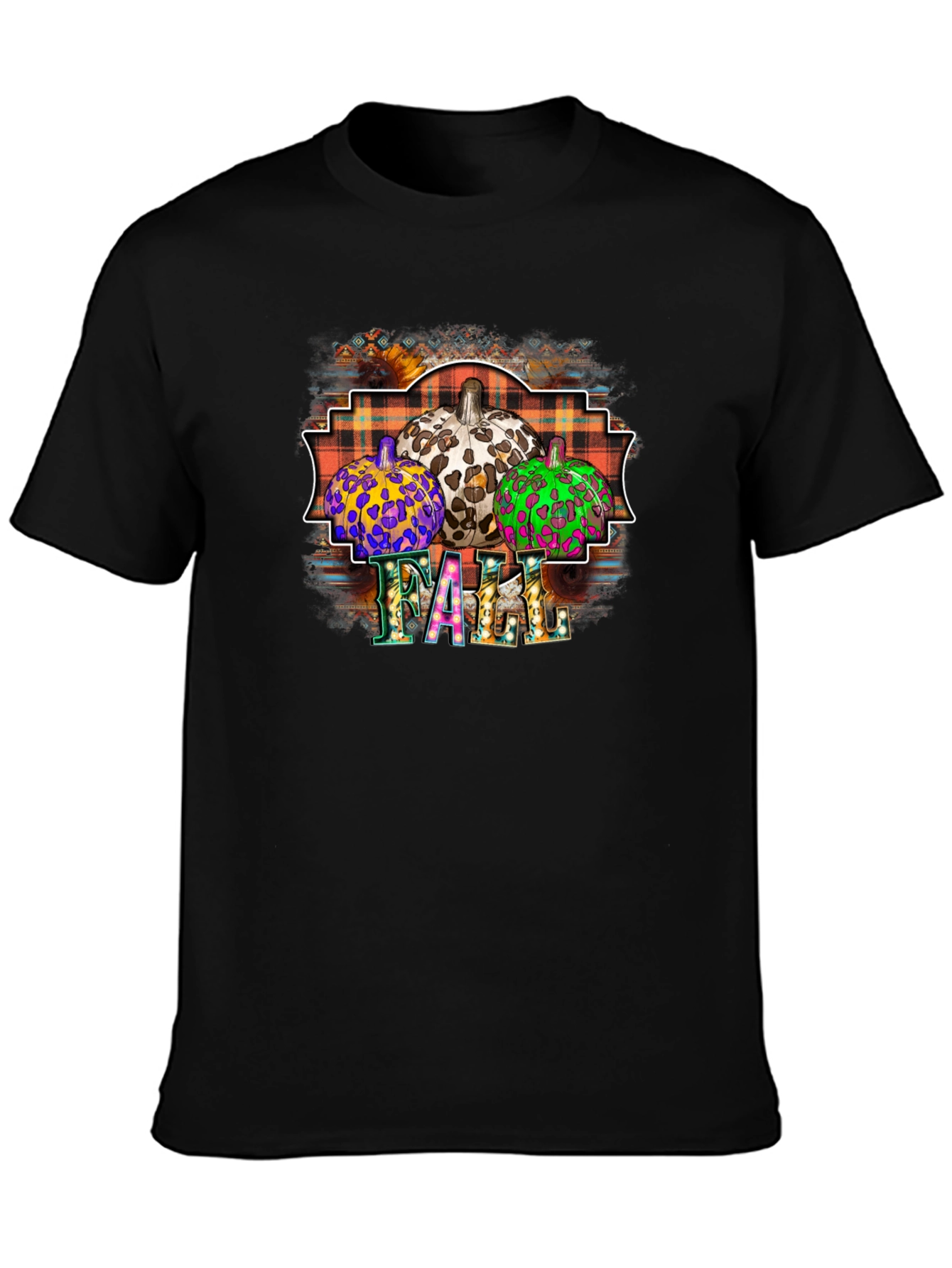 Festive Fall Pumpkin Patch Graphic Tee