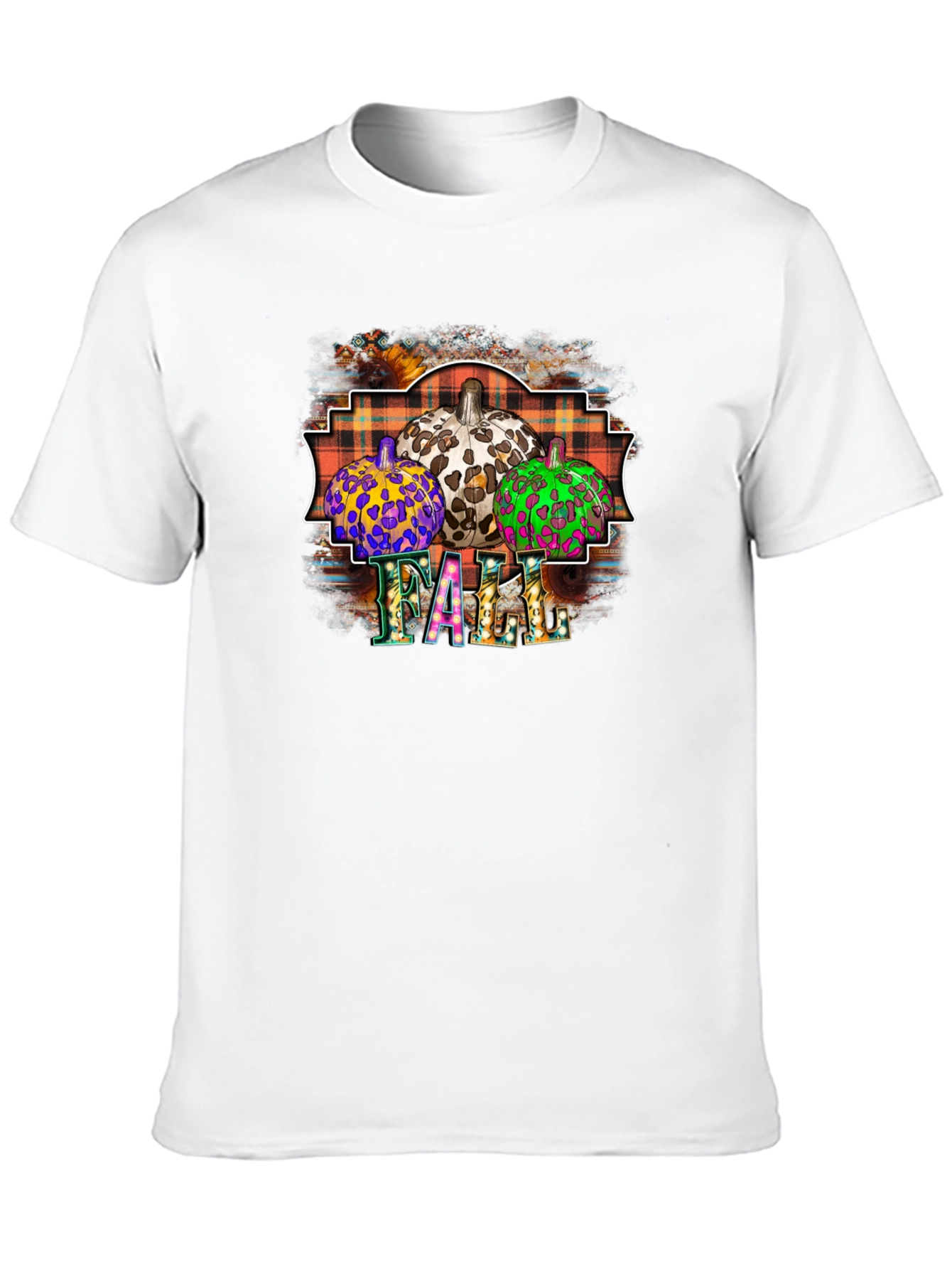 Festive Fall Pumpkin Patch Graphic Tee