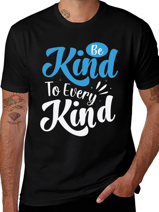 Be Kind Graphic Tee - Soft Cotton Comfort
