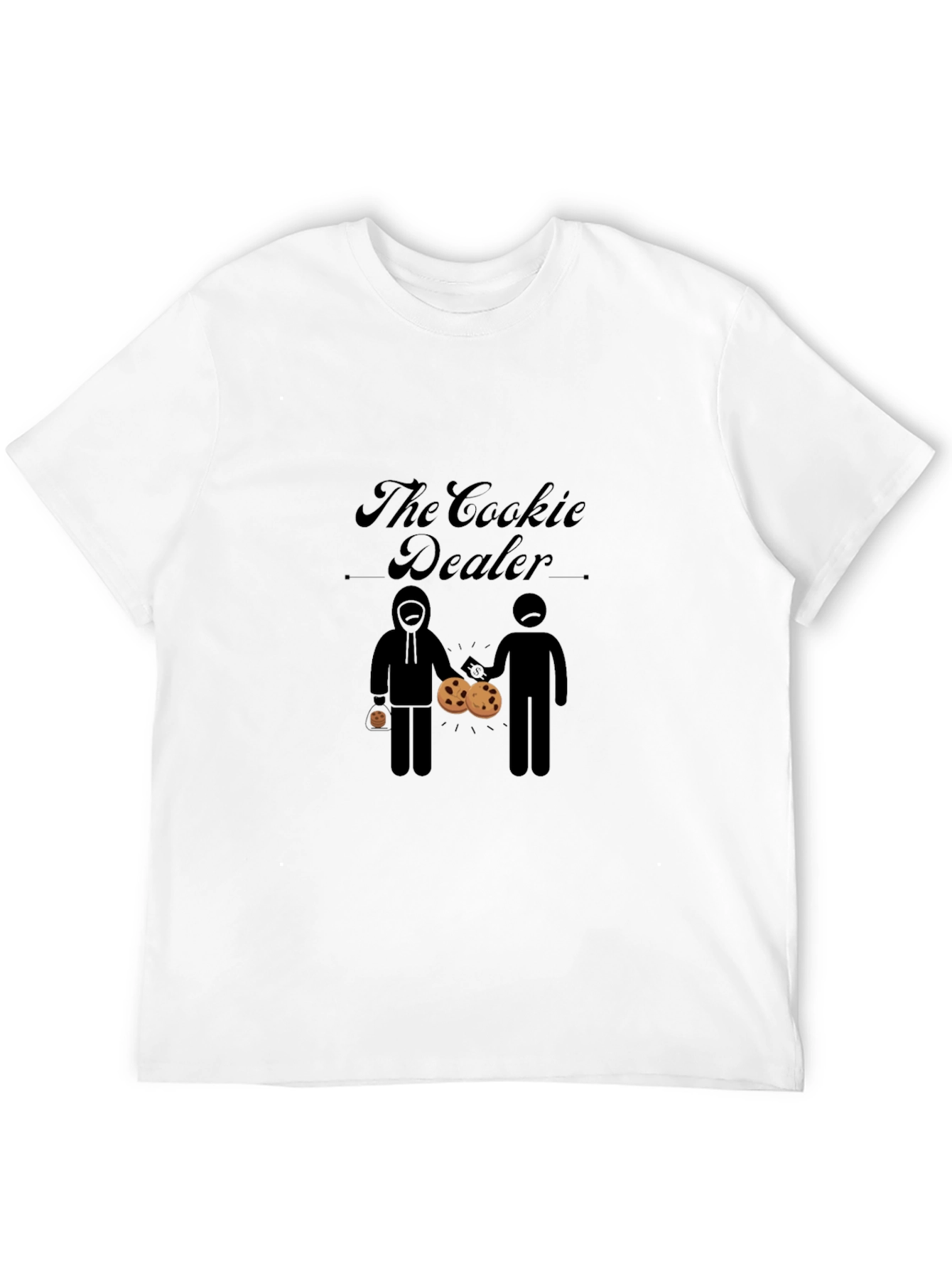 The Cookie Dealer Black Graphic T-Shirt