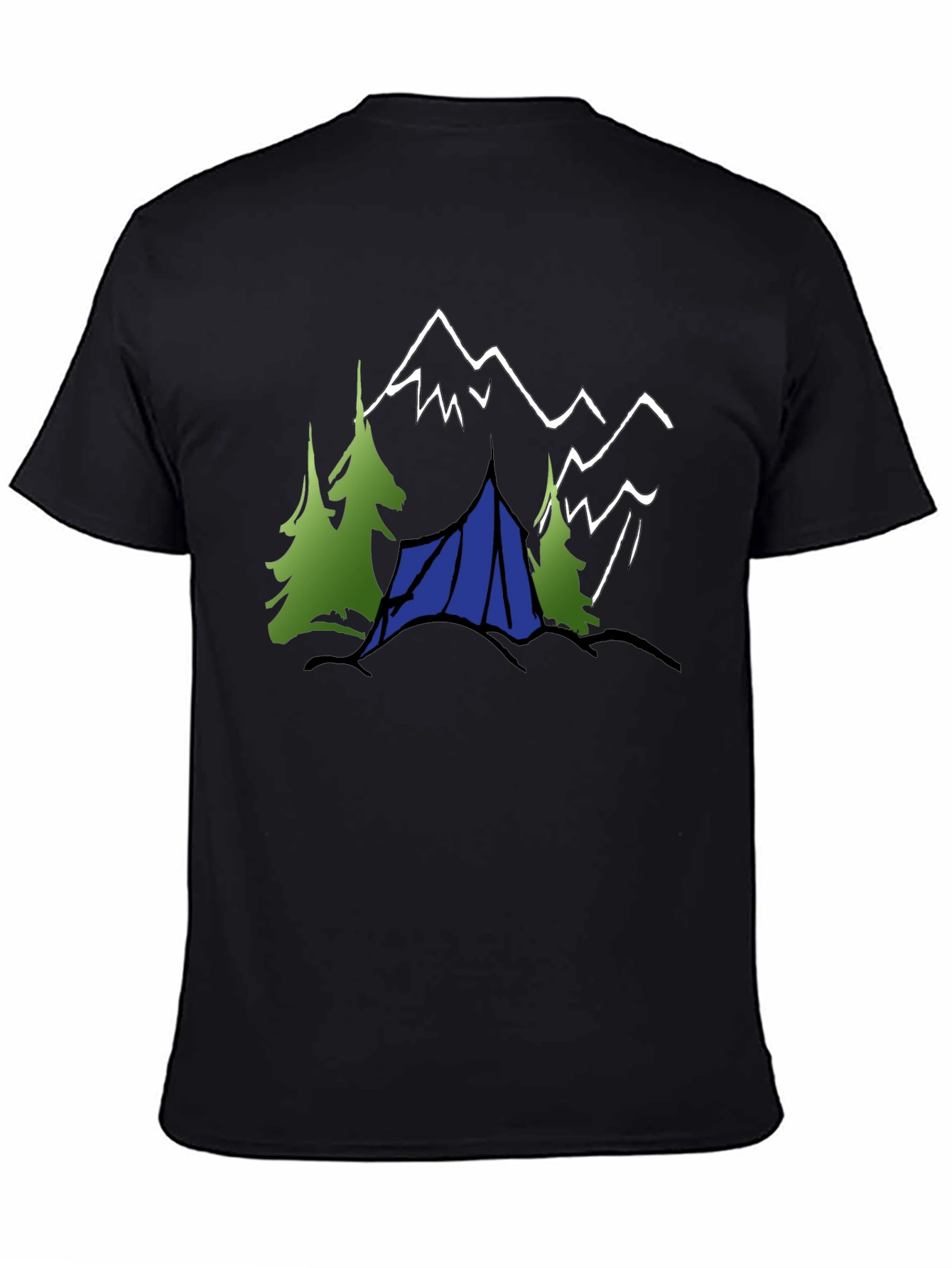 Nature Adventure Tee: Camping in the Mountains