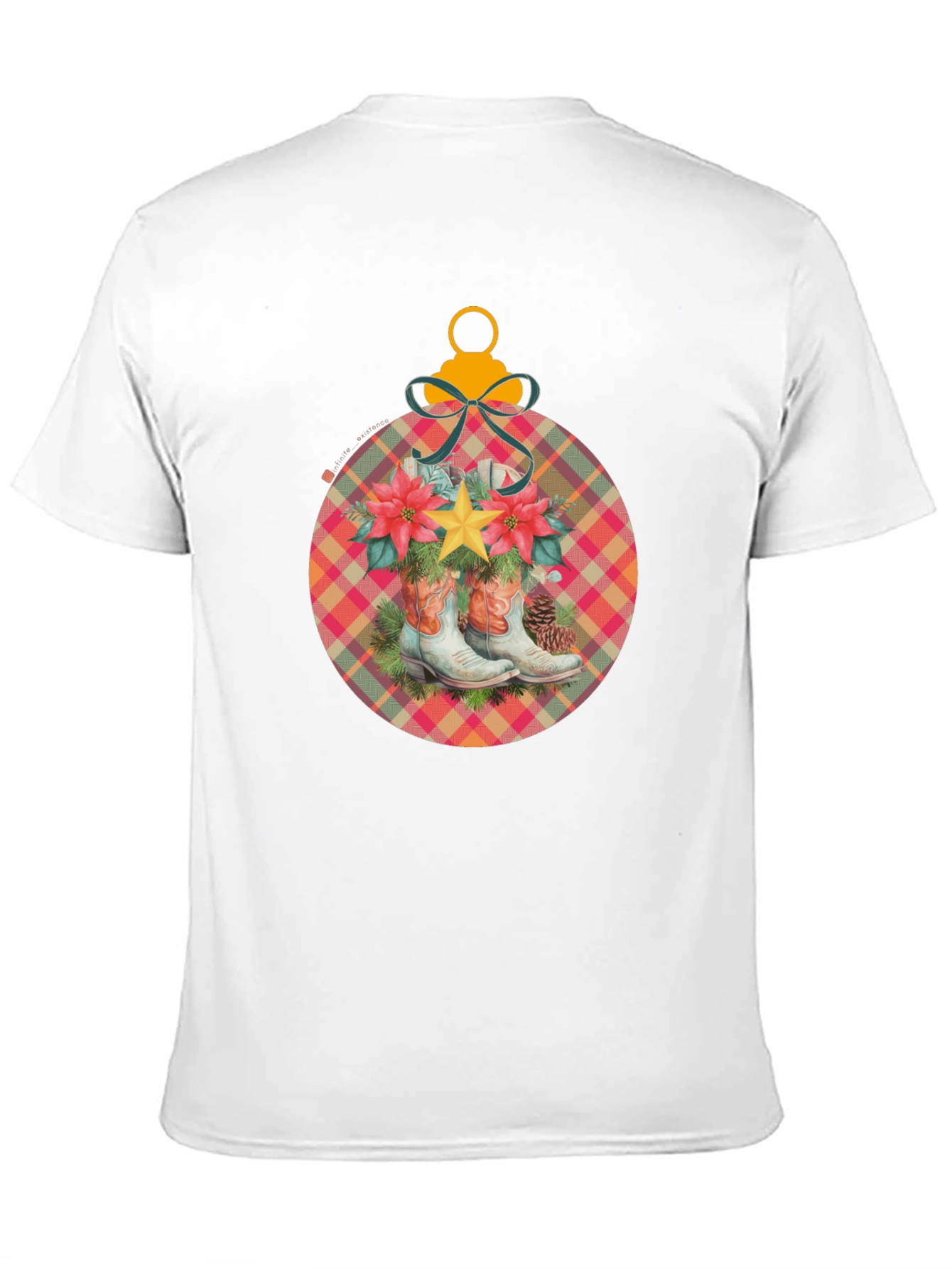 Cowboy Christmas Ornament T-Shirt