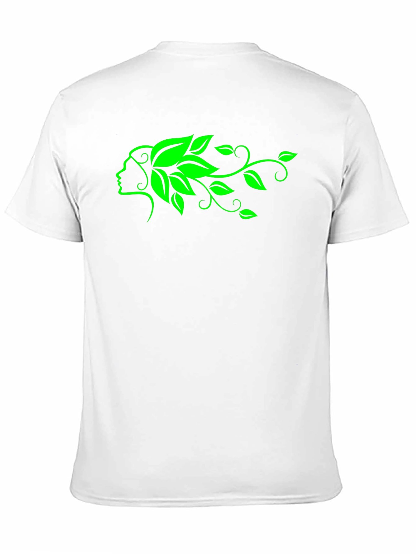 Green Goddess Black T-Shirt
