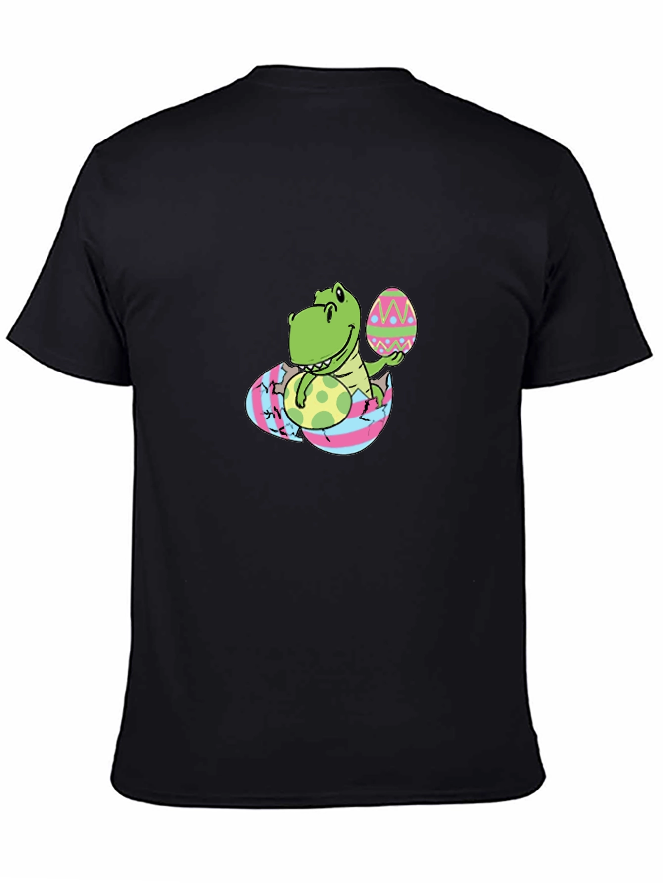 Easter Dino T-Shirt - Cute Dinosaur with Egg