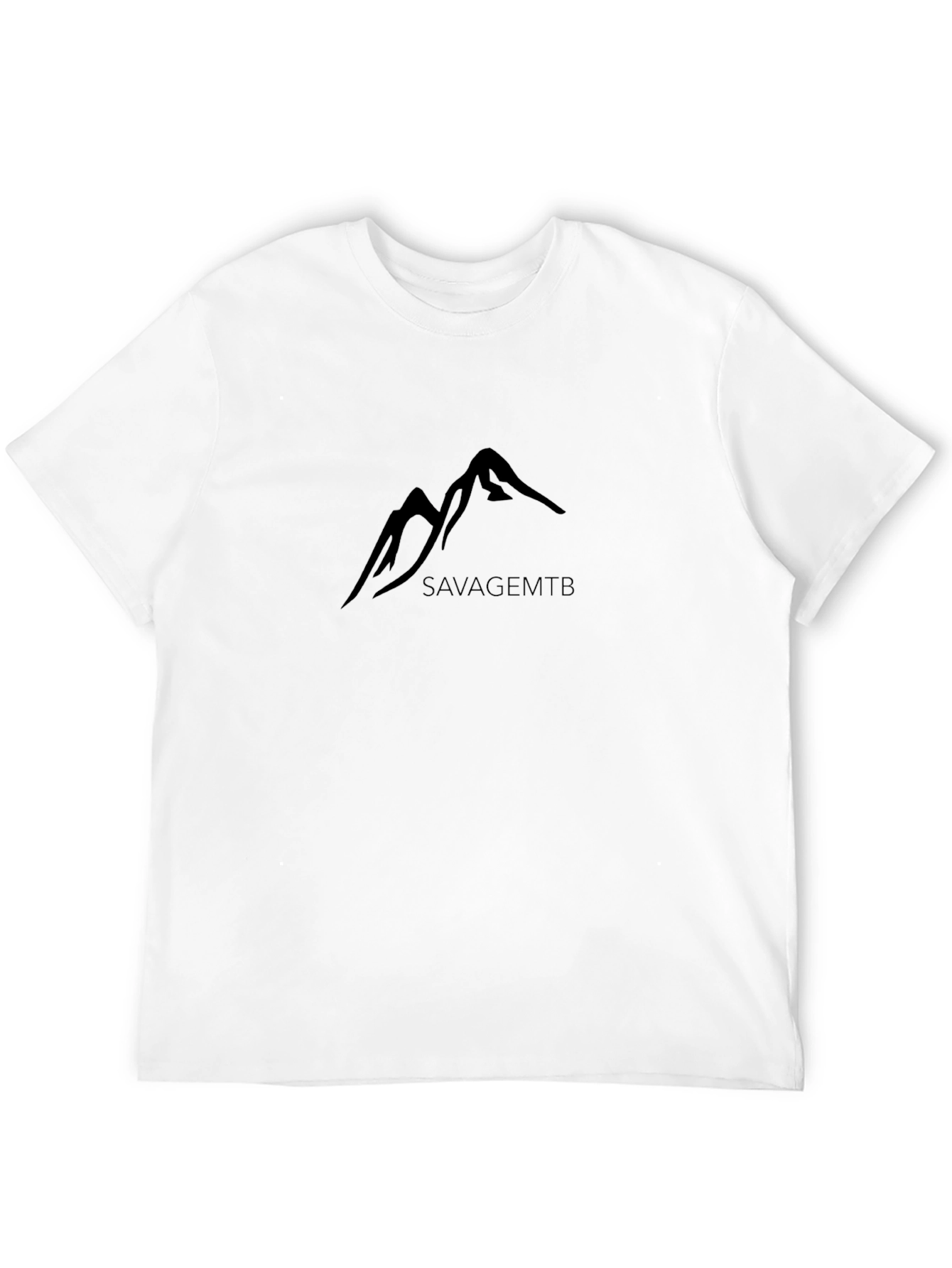 SavageMTB Mountain Graphic Black T-Shirt