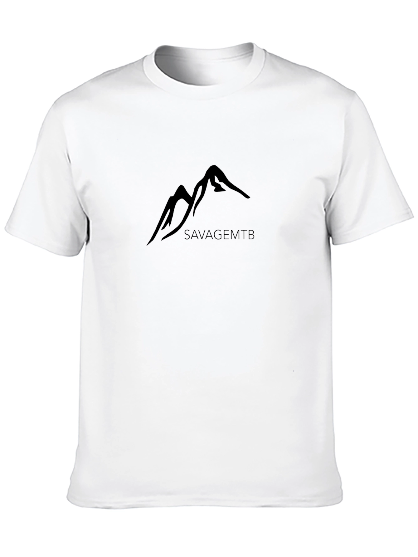 SavageMTB Mountain Graphic Black T-Shirt
