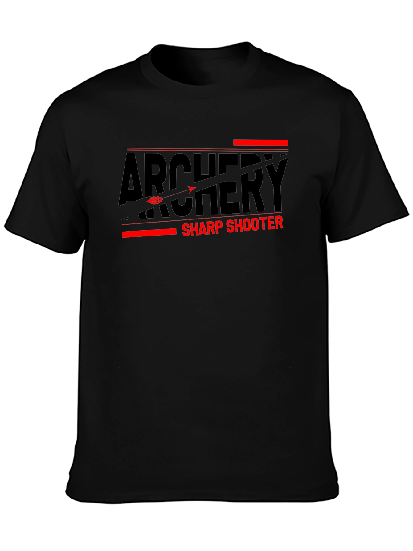 Archery Sharp Shooter Black T-Shirt