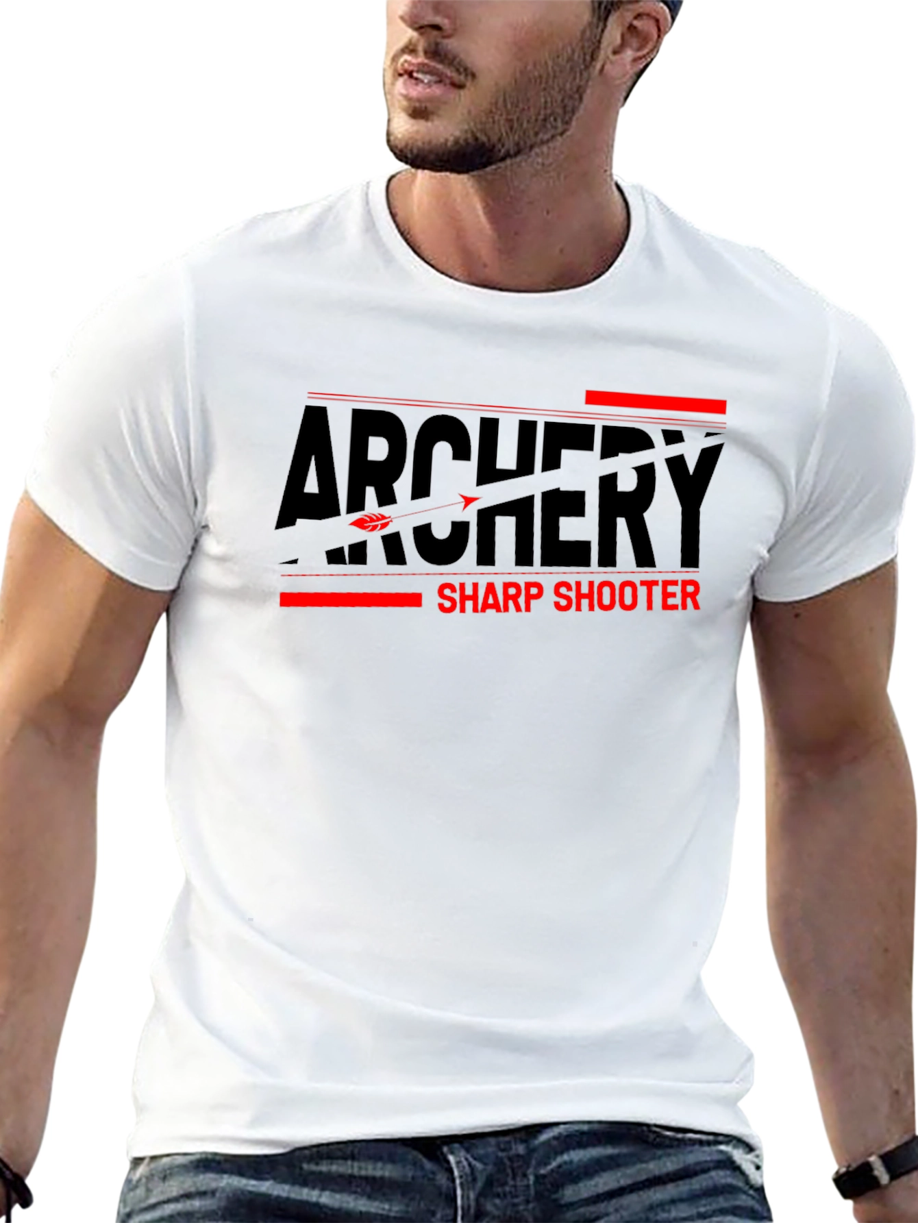 Archery Sharp Shooter Black T-Shirt