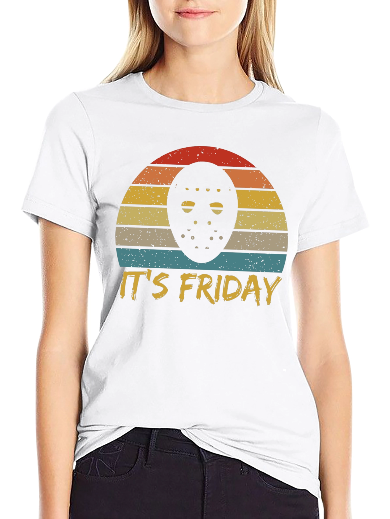 Its Friday Horror Mask T-Shirt