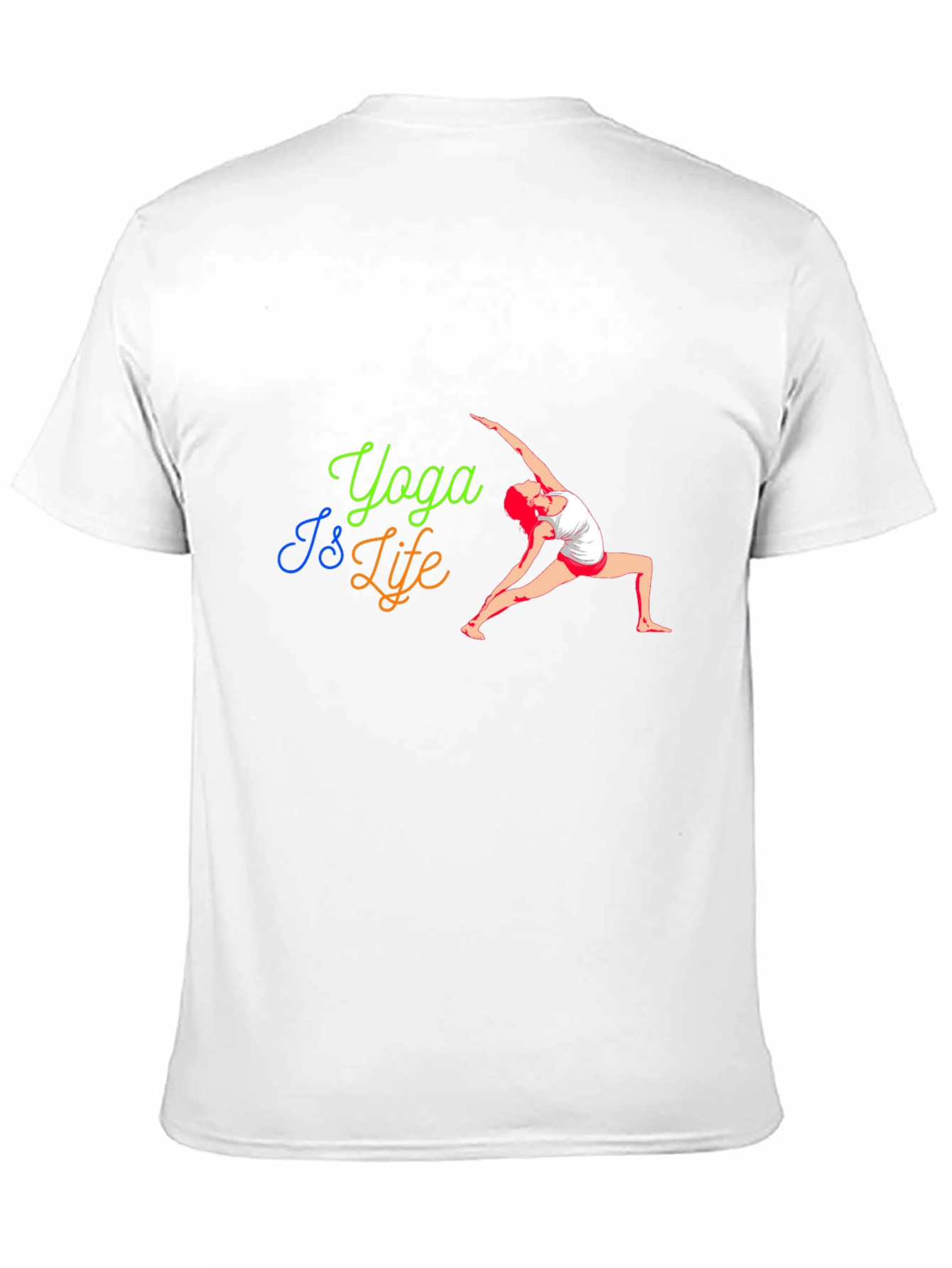 Yoga Is Life T-Shirt - Fitness Fashion Tee